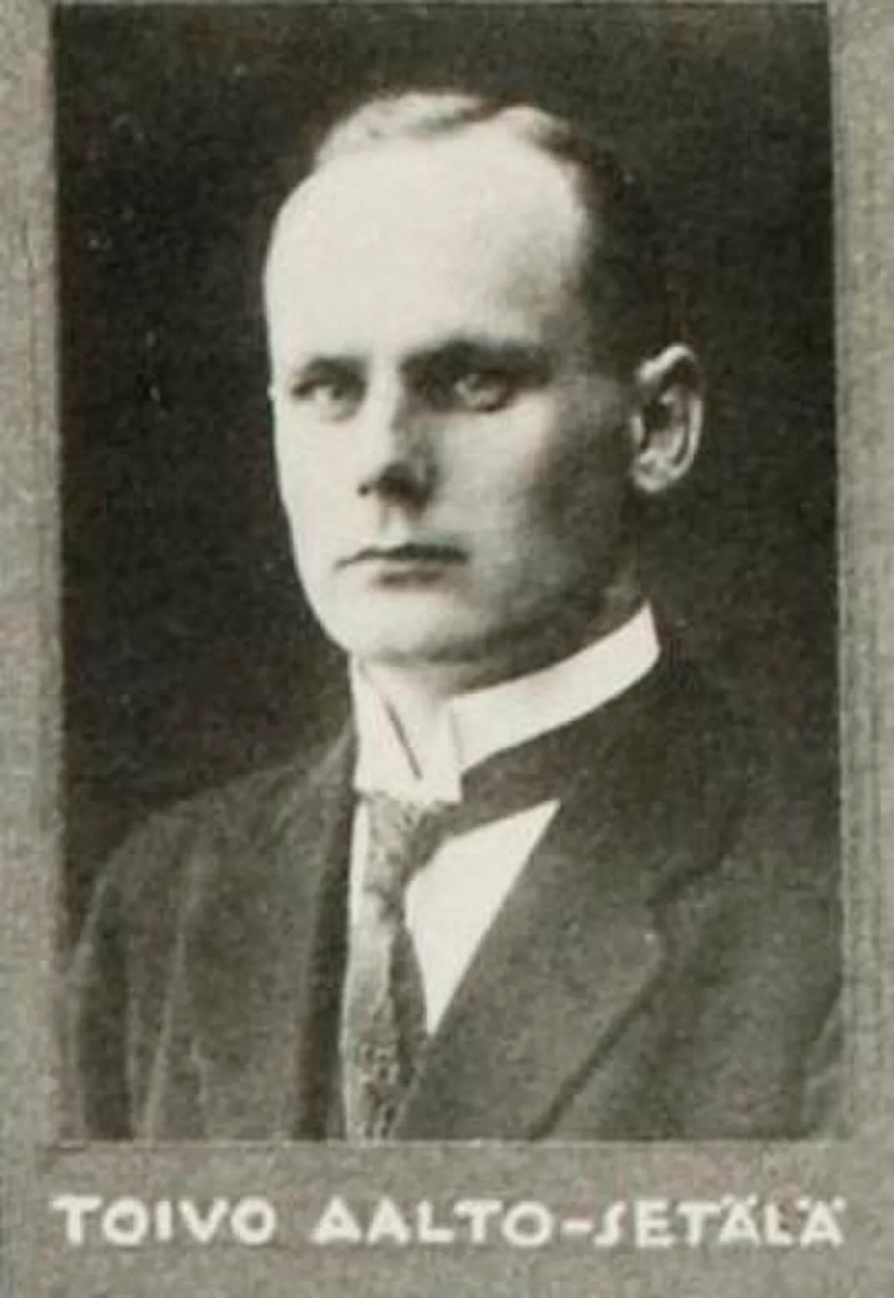 Porträt von Toivo Aalto-Setälä (1896–1977) – Gedenkseite