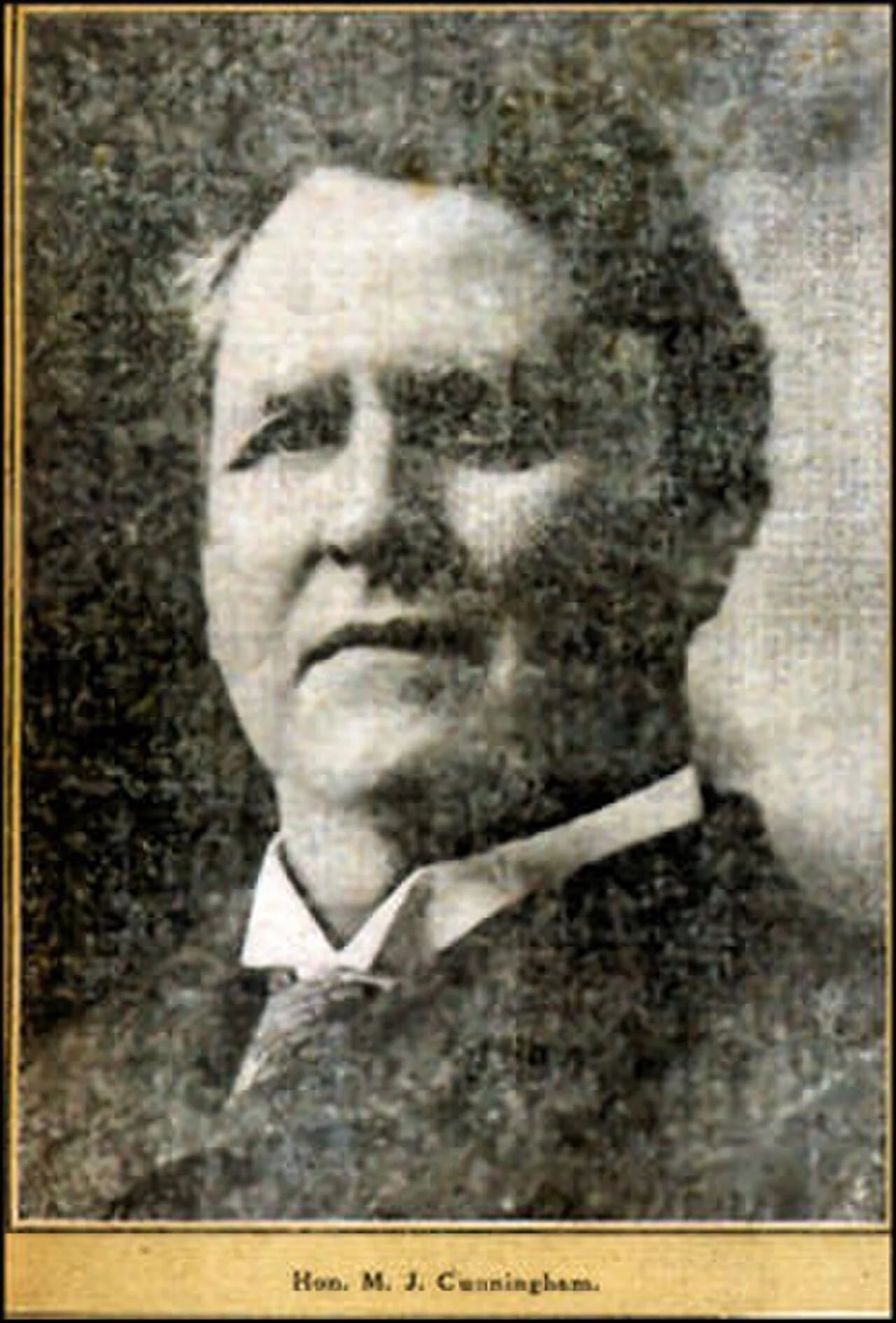 Portrait of Milton Joseph Cunningham (1842–1916) – memorial page