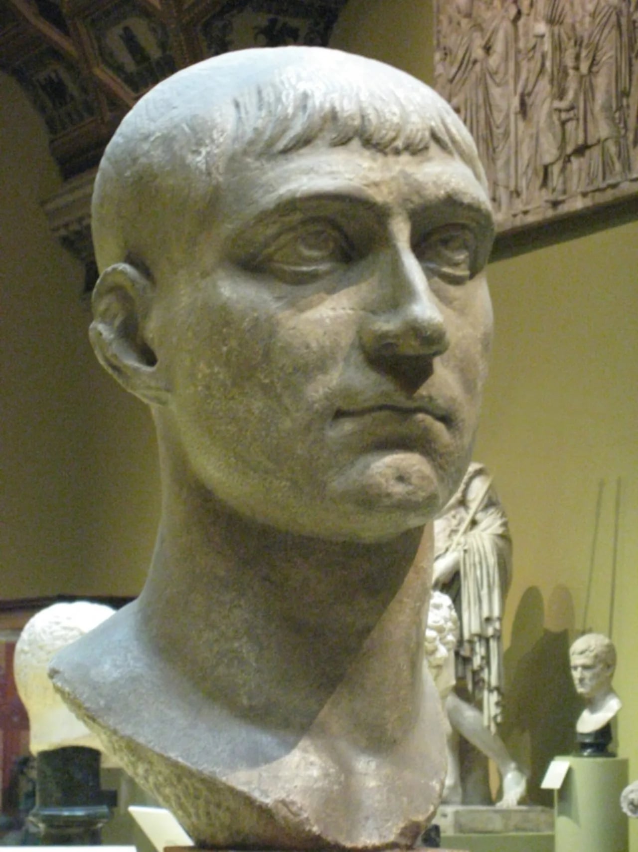 Portrait of Maxentius (278–312) – memorial page
