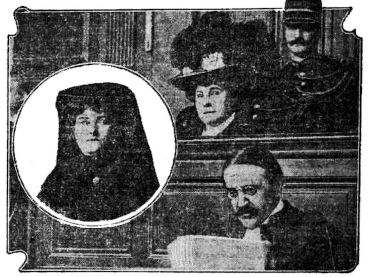 Porträt von Marie Bourette (1870–1921) – Gedenkseite