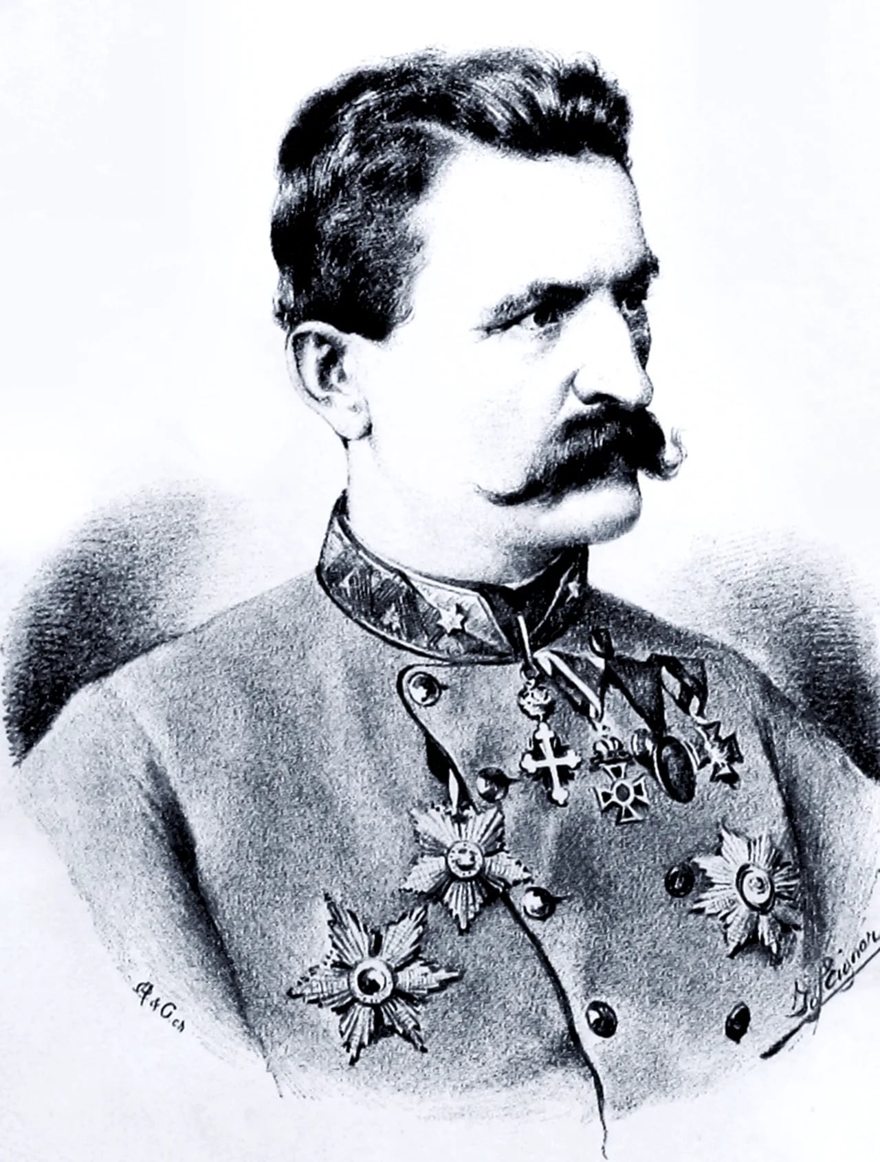 Portrait of Alexander Guran (1824–1888) – memorial page