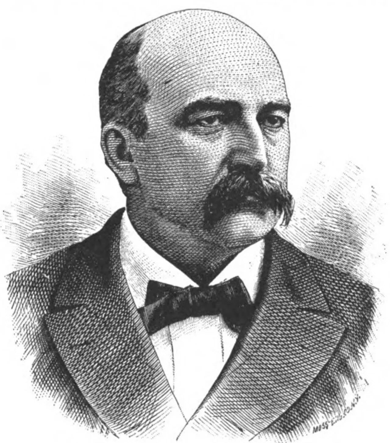 Porträt von Lewis Hanback (1839–1897) – Gedenkseite