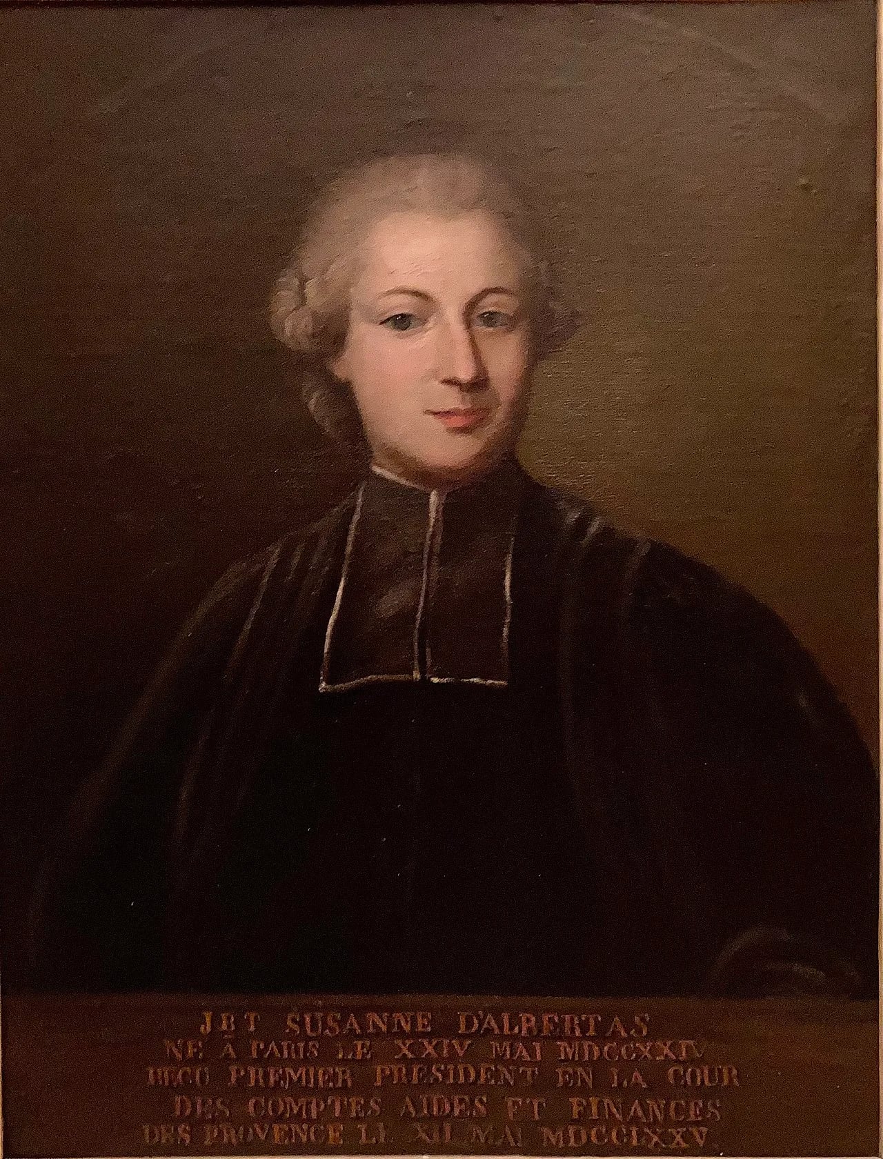 Portrait of Jean-Baptiste d'Albertas (1747–1829) – memorial page