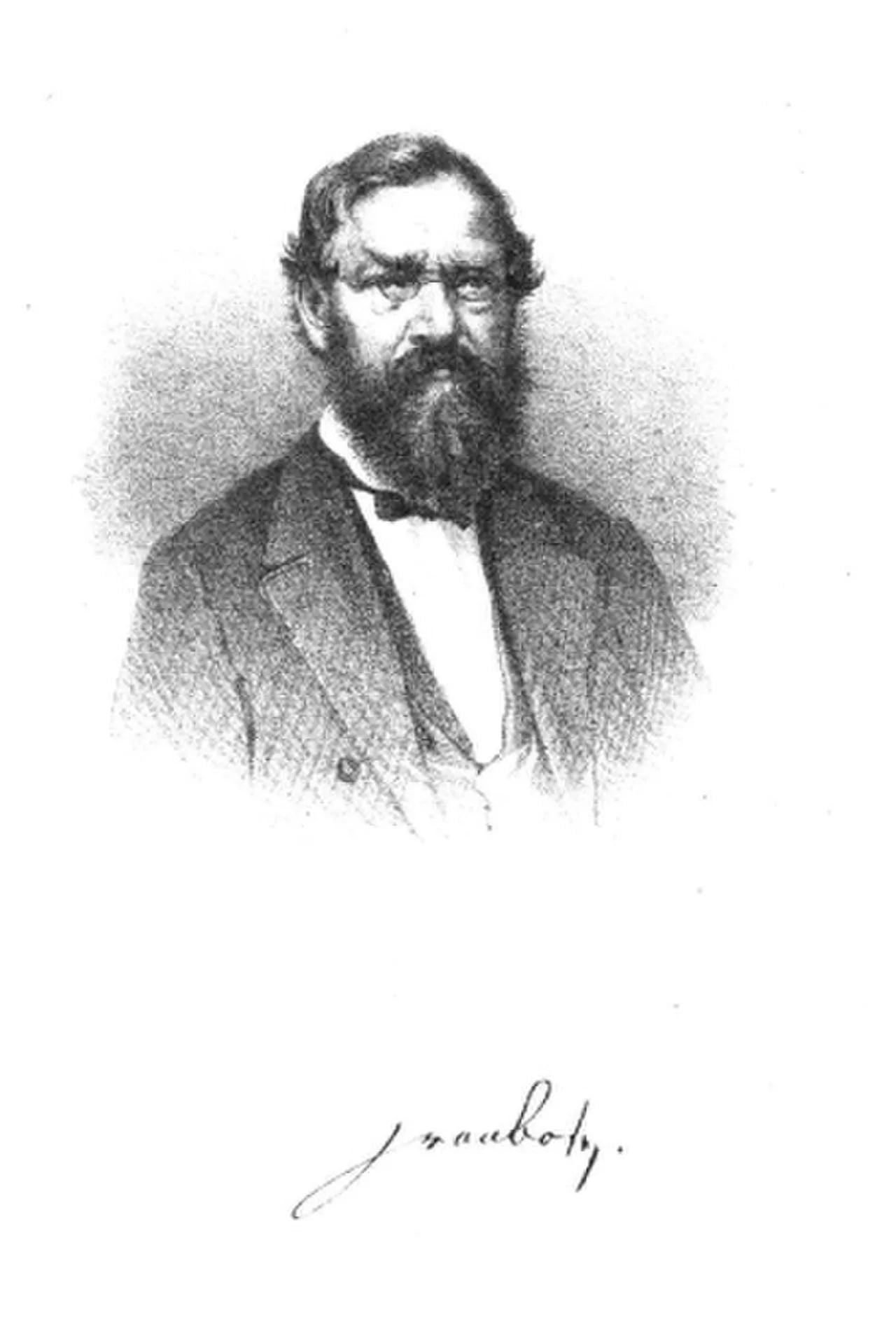 Porträt von Curt von Bose (1808–1884) – Gedenkseite