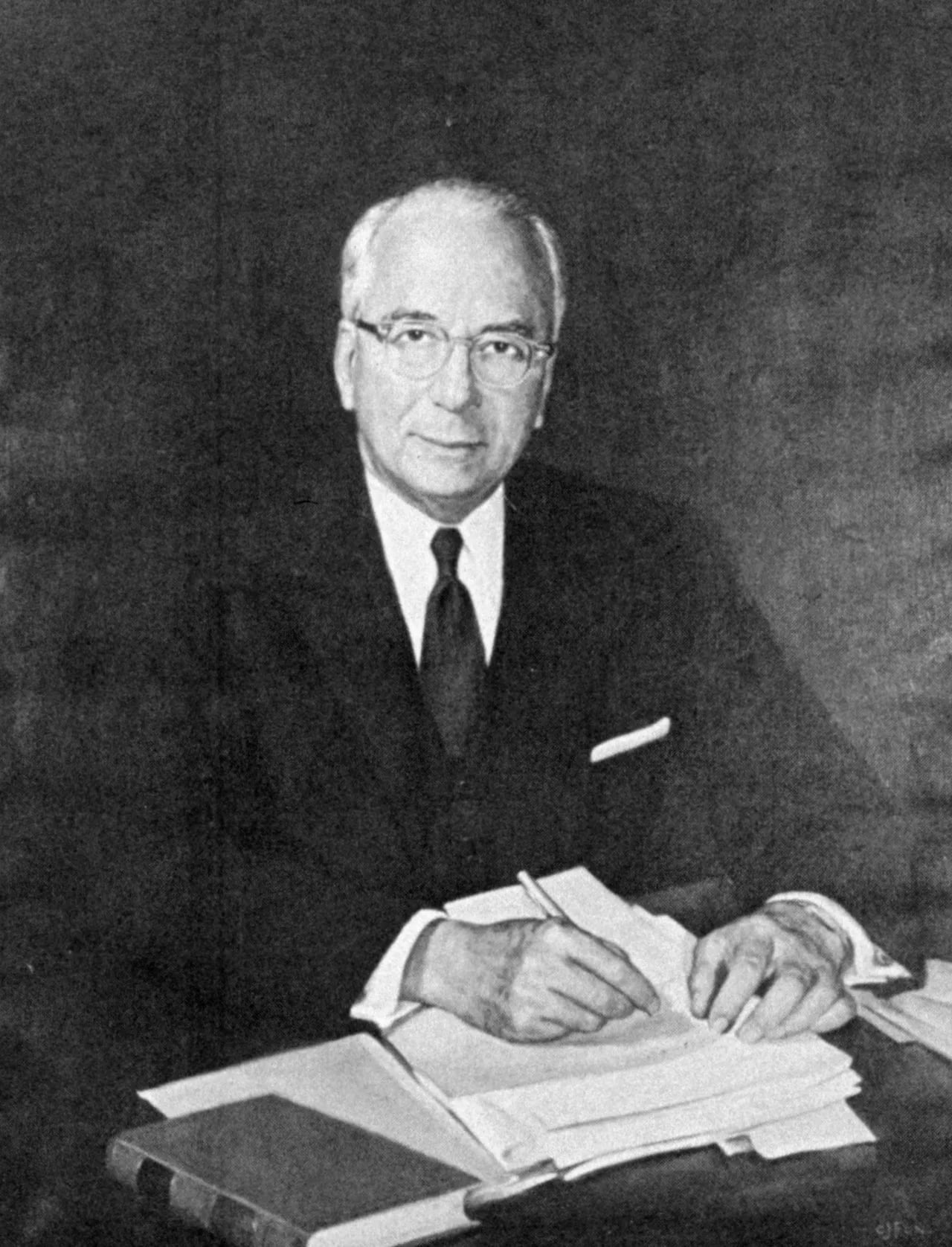 Portrait of Lewis Strauss (1896–1974) – memorial page