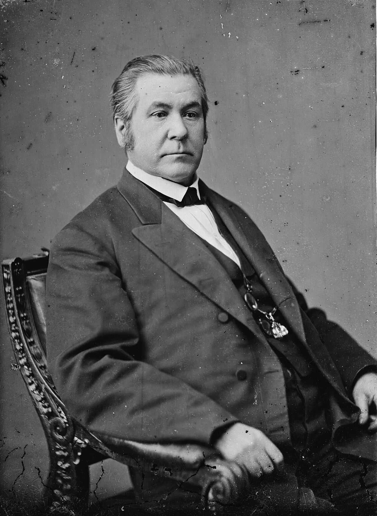 Portrait of Lewis V. Bogy (1813–1877) – memorial page