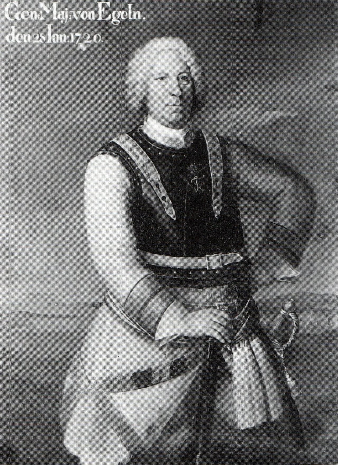 Porträt von Friedrich von Egeln (1654–1735) – Gedenkseite