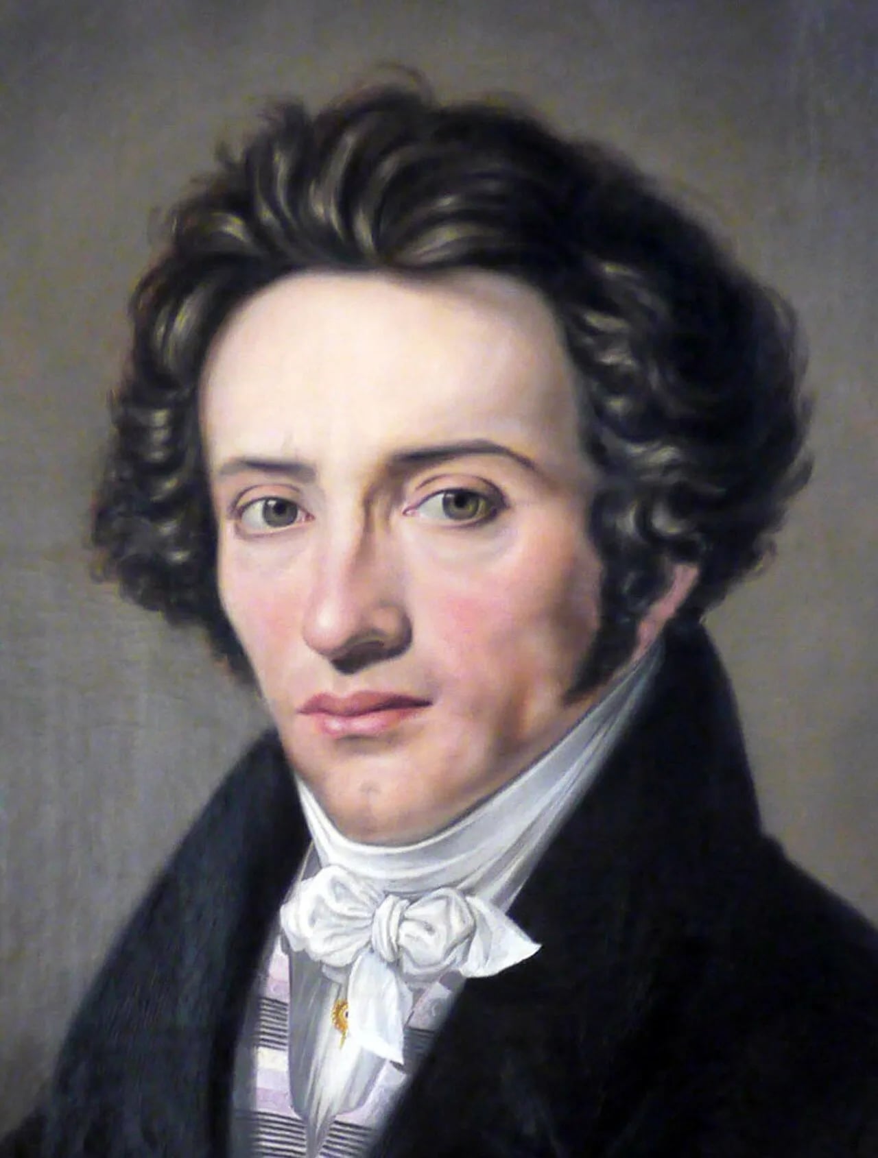 Porträt von Franz Höllriegel (1794–1858) – Gedenkseite