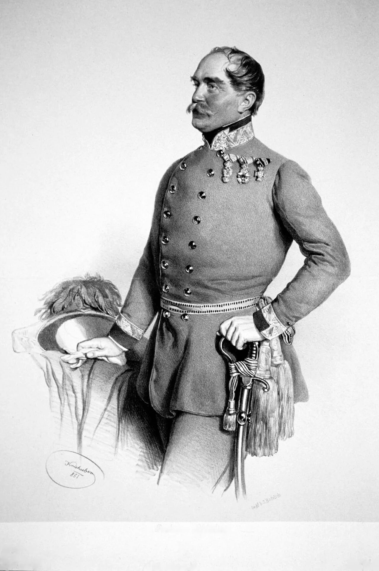 Portrait of Vinzenz Schlechta von Wschehrd (1798–1879) – memorial page