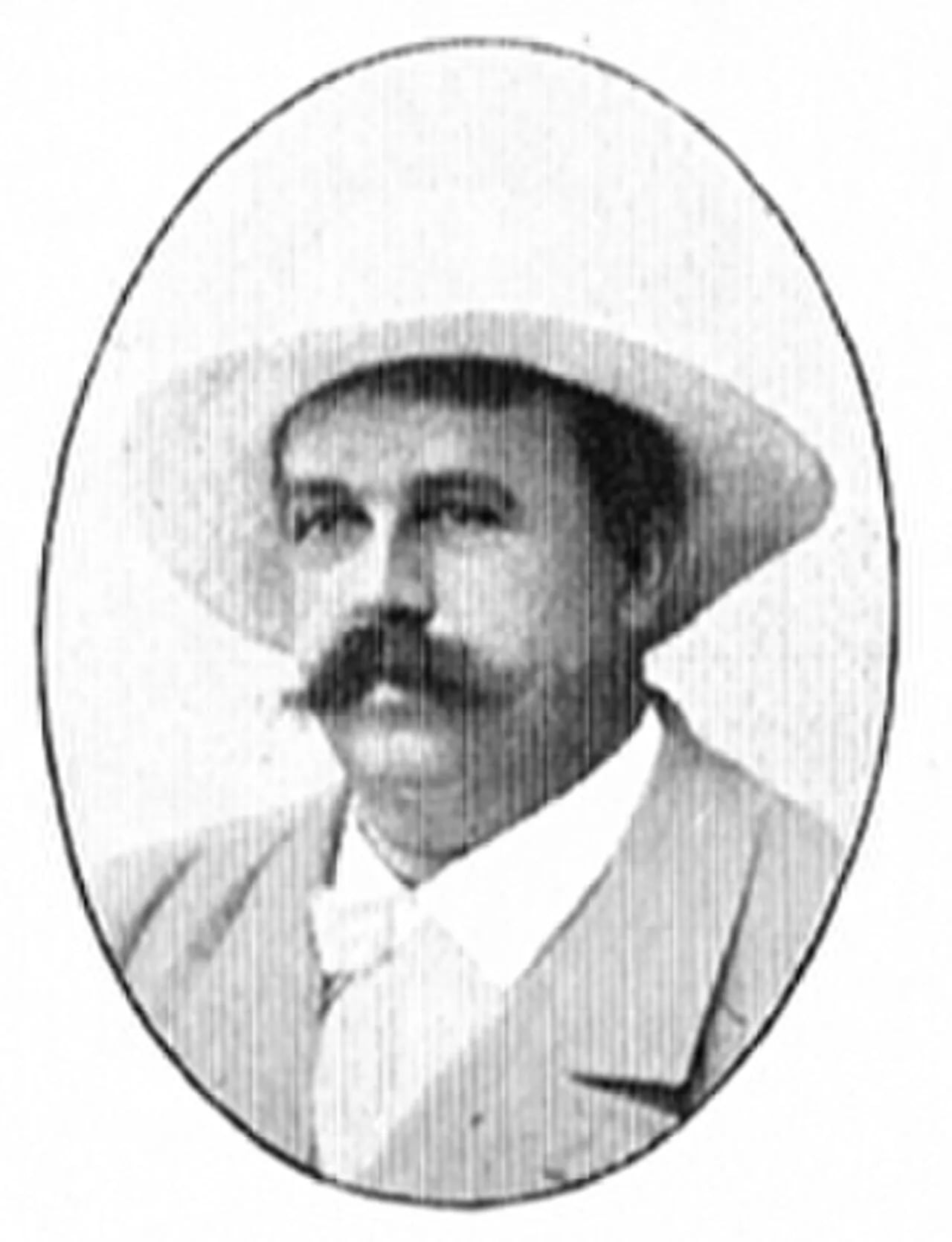Porträt von Edvard Cramér (1858–1928) – Gedenkseite