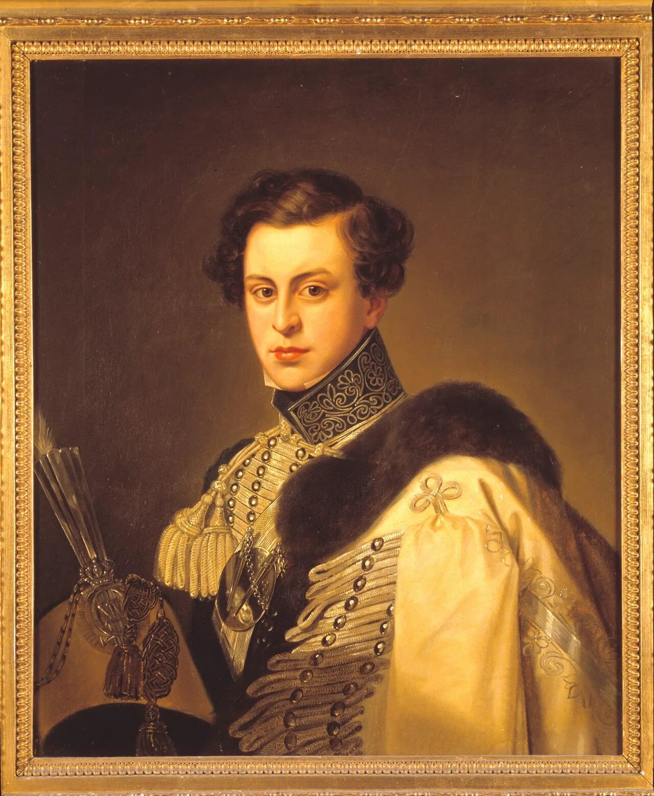 Porträt von Nils Fredrik Brahe (1812–1850) – Gedenkseite
