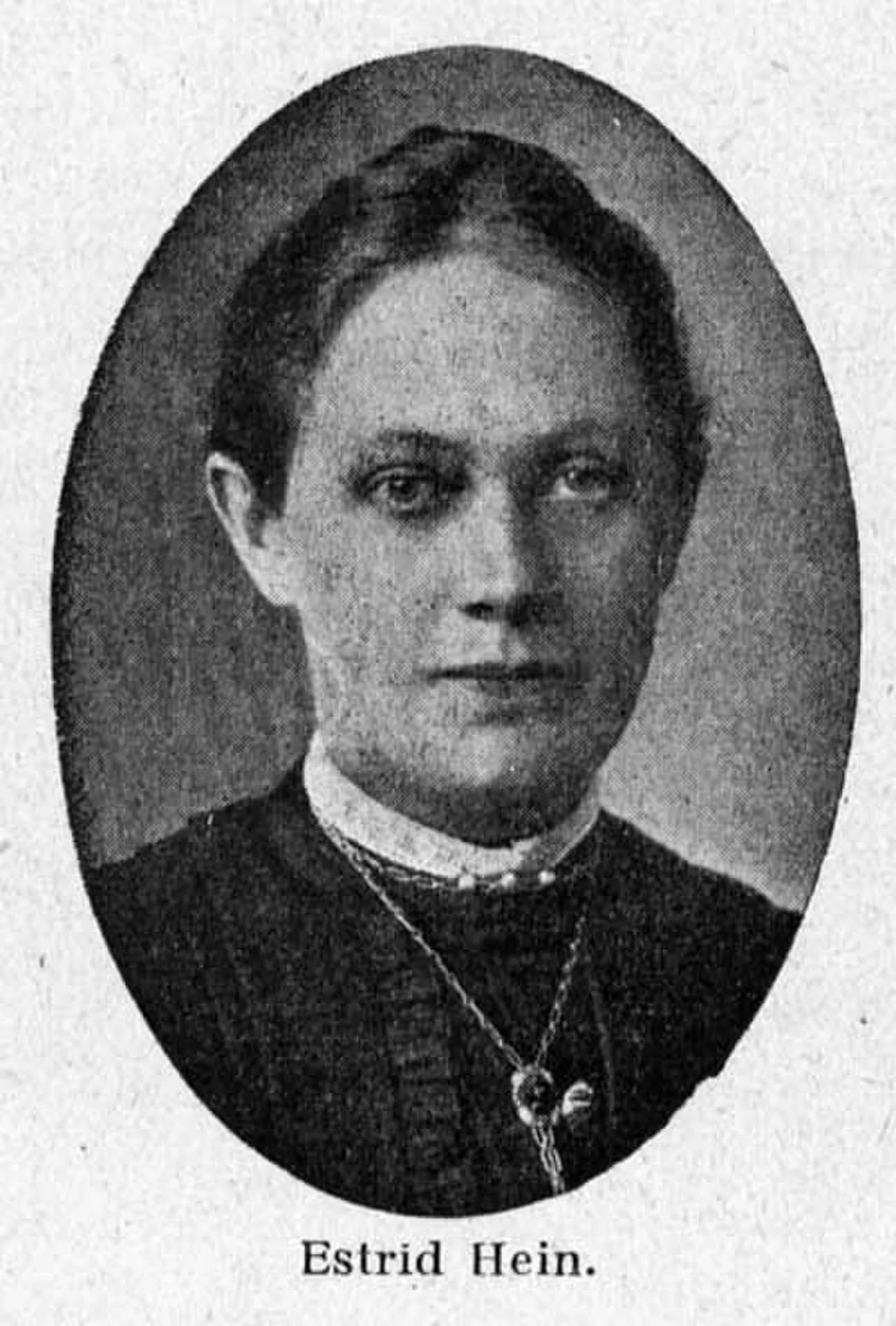 Porträt von Estrid Hein (1873–1956) – Gedenkseite