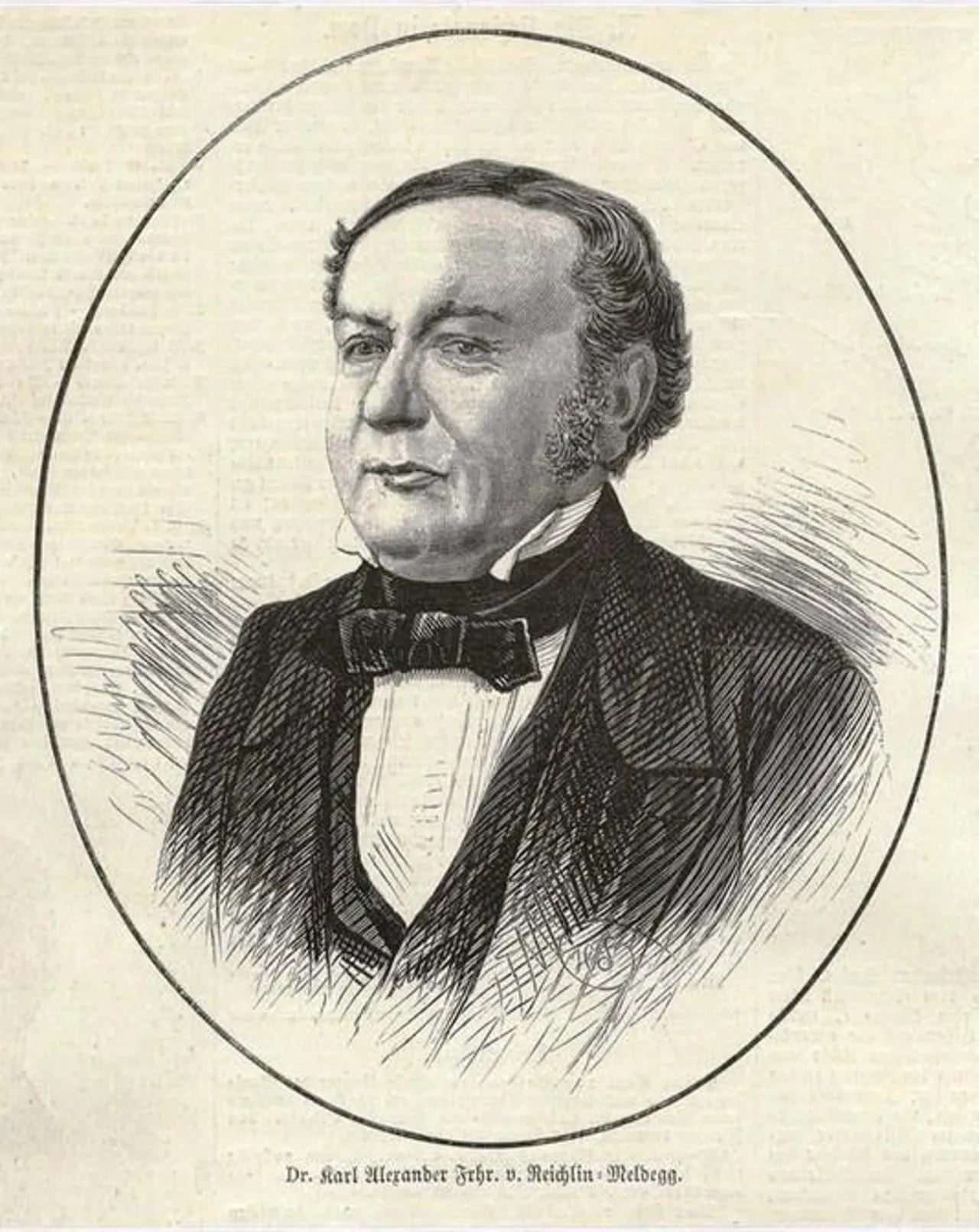 Portrait of Karl Alexander von Reichlin-Meldegg (1801–1877) – memorial page
