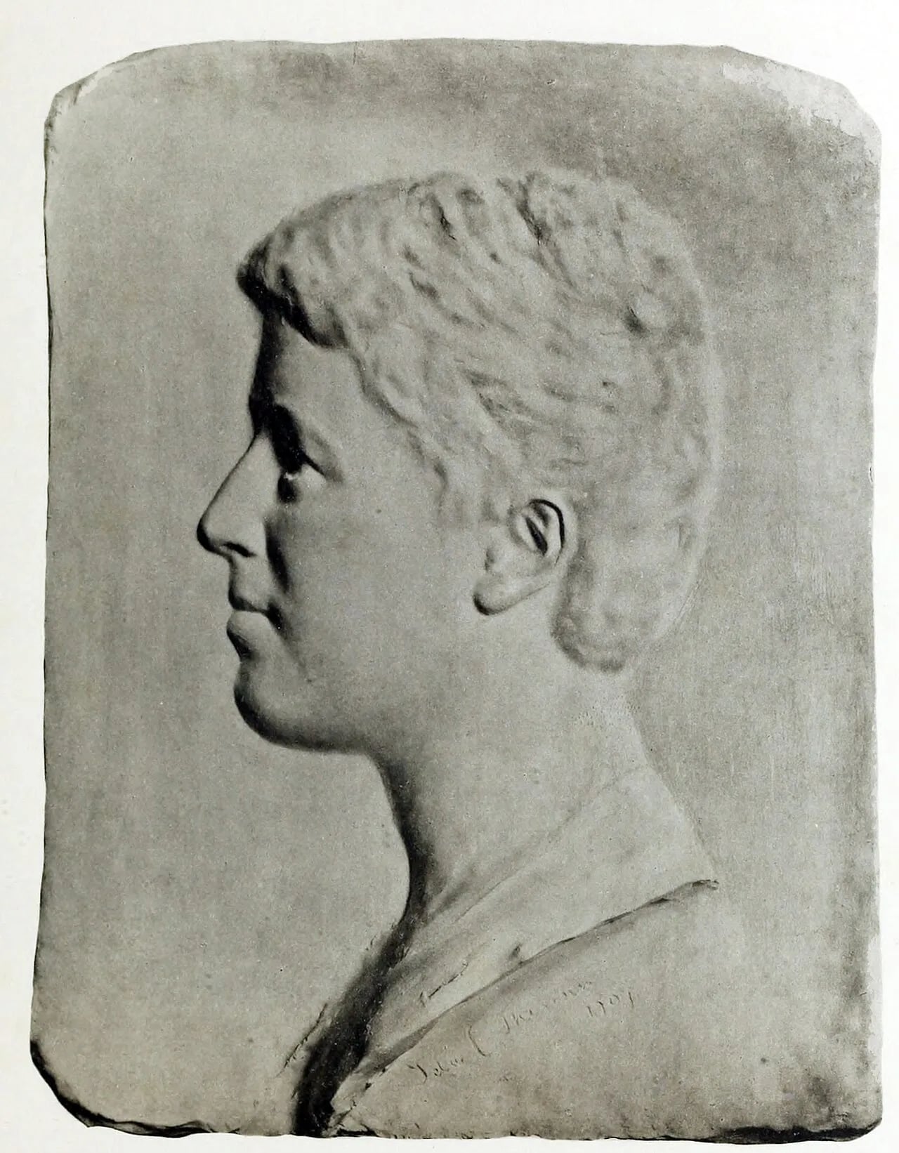 Porträt von Ellen Sandelin (1862–1907) – Gedenkseite