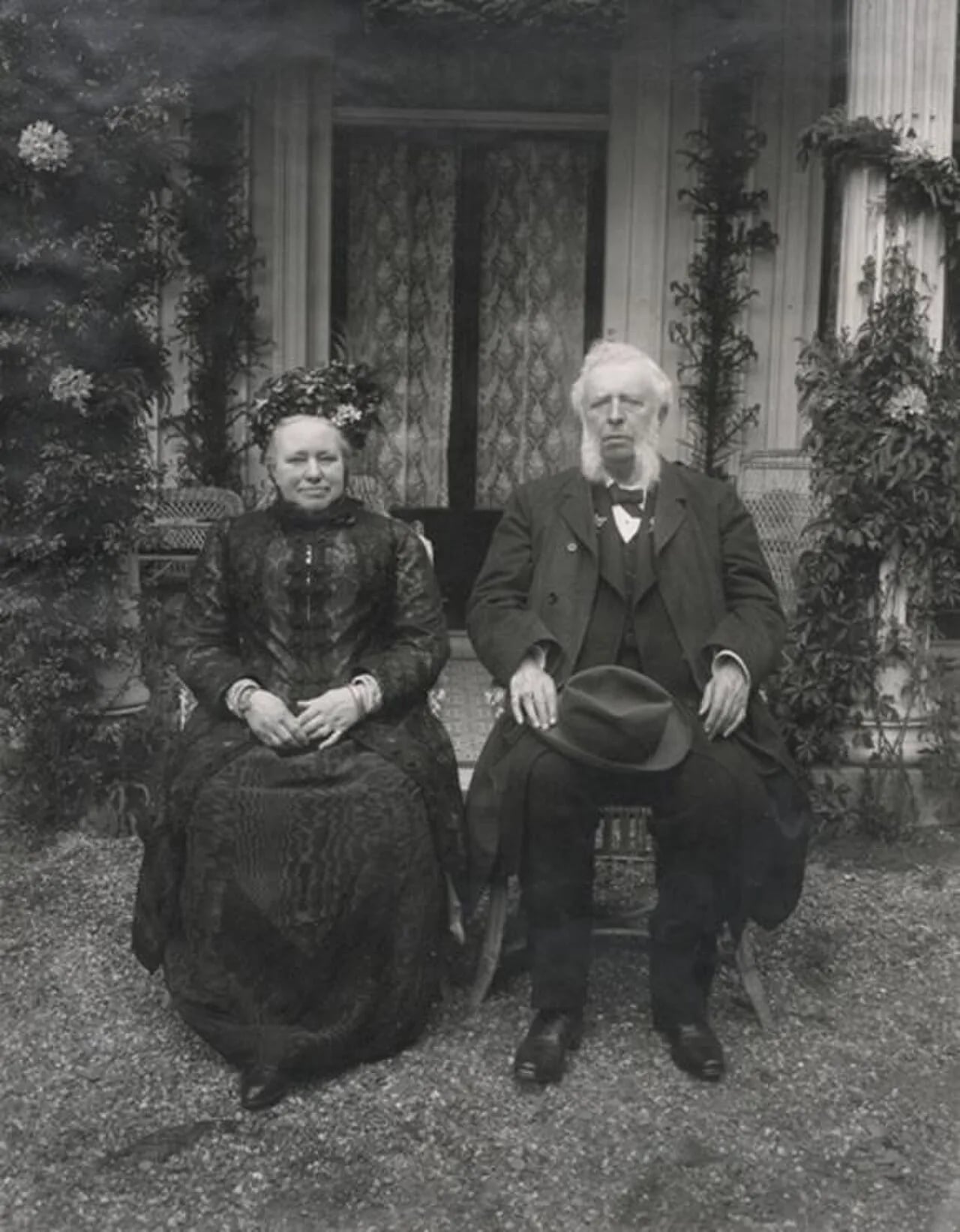 Porträt von Binnert Philip baron van Harinxma thoe Slooten (1839–1923) – Gedenkseite