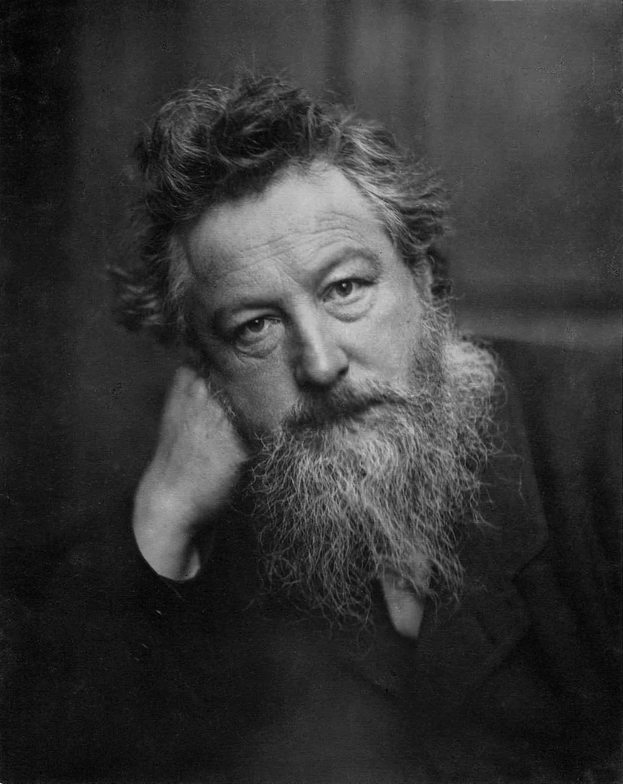 Portrait of William Morris (1834–1896) – memorial page