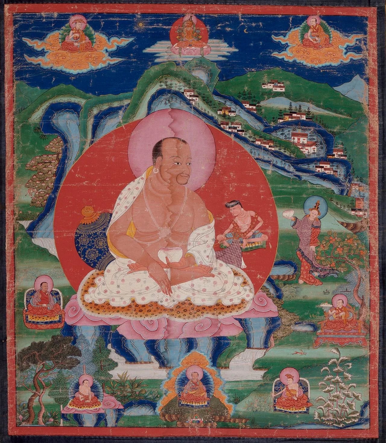 Portrait of Lingre Pema Dorje (1128–1188) – memorial page