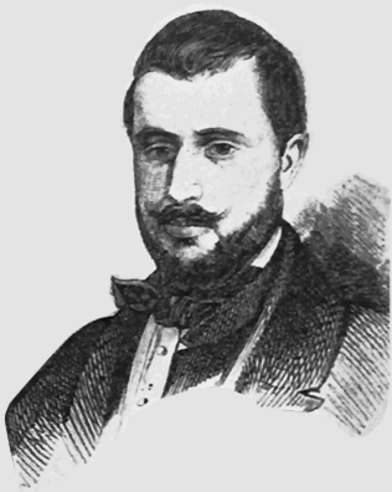 Porträt von Dimitrie Brătianu (1818–1892) – Gedenkseite