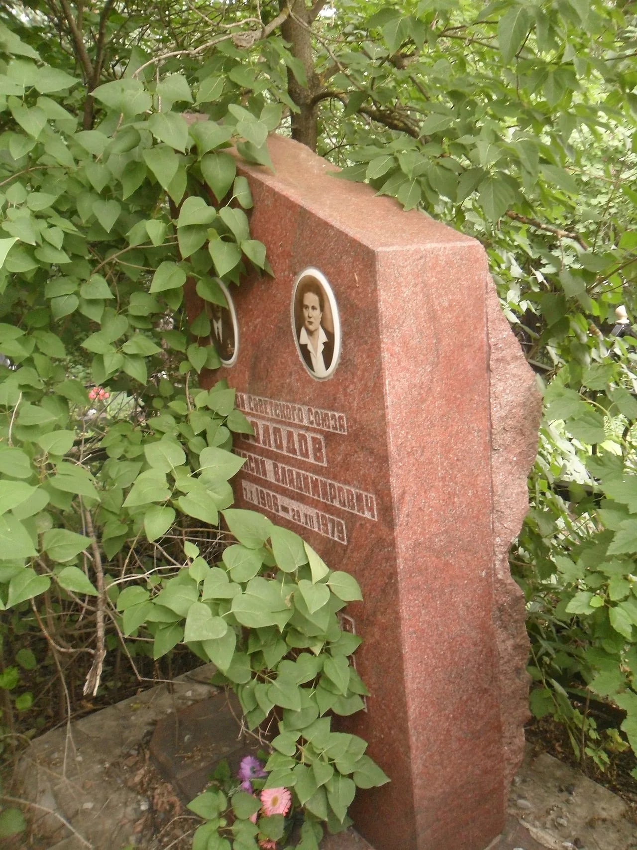 Porträt von Afanasii Solodov (1906–1979) – Gedenkseite
