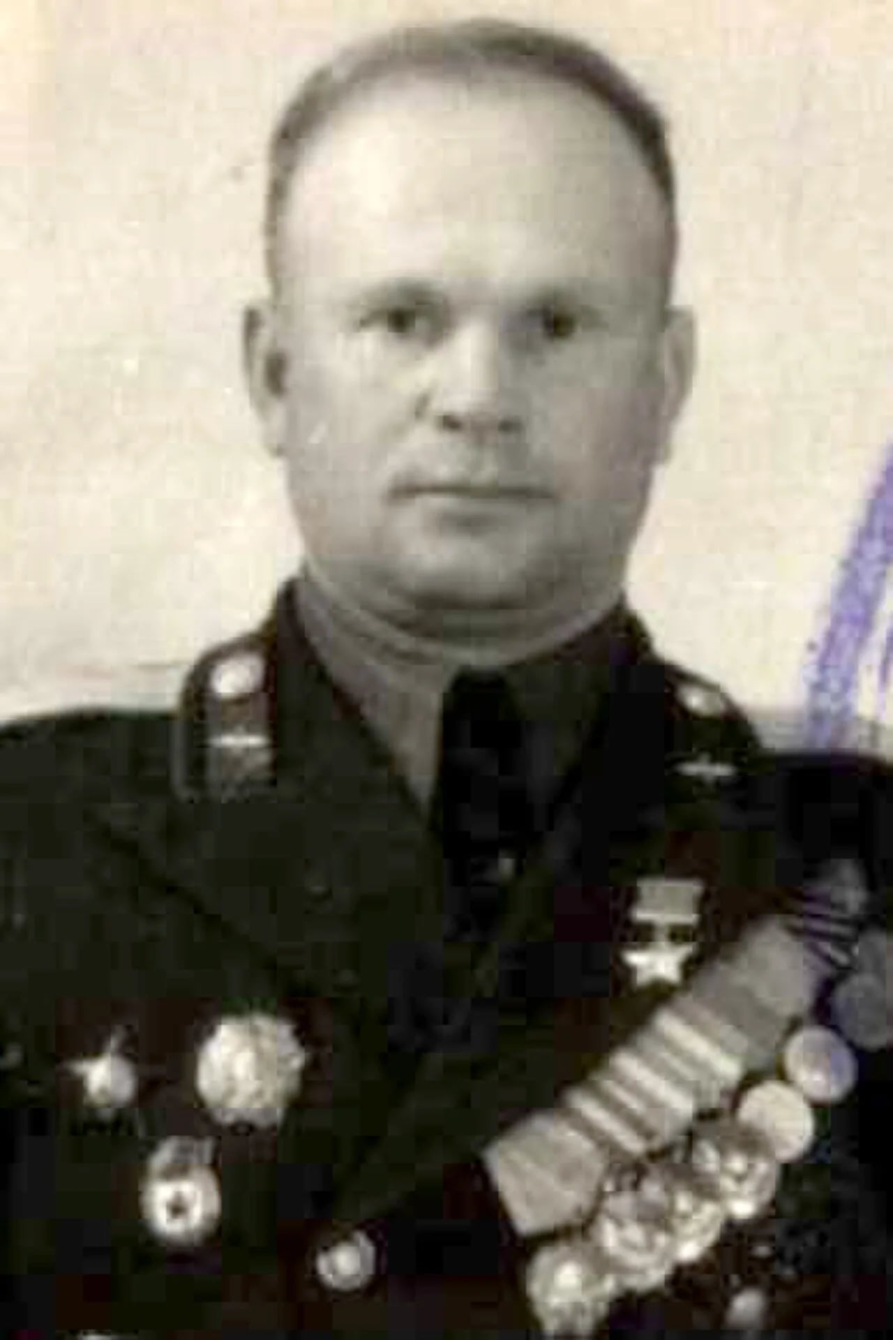 Porträt von Sergey Khryukin (1915–1970) – Gedenkseite