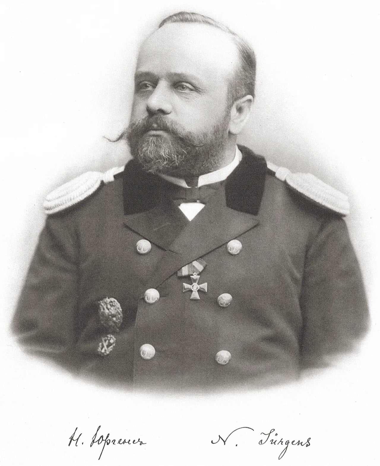 Portrait of Nikolai Yurgens (1847–1898) – memorial page