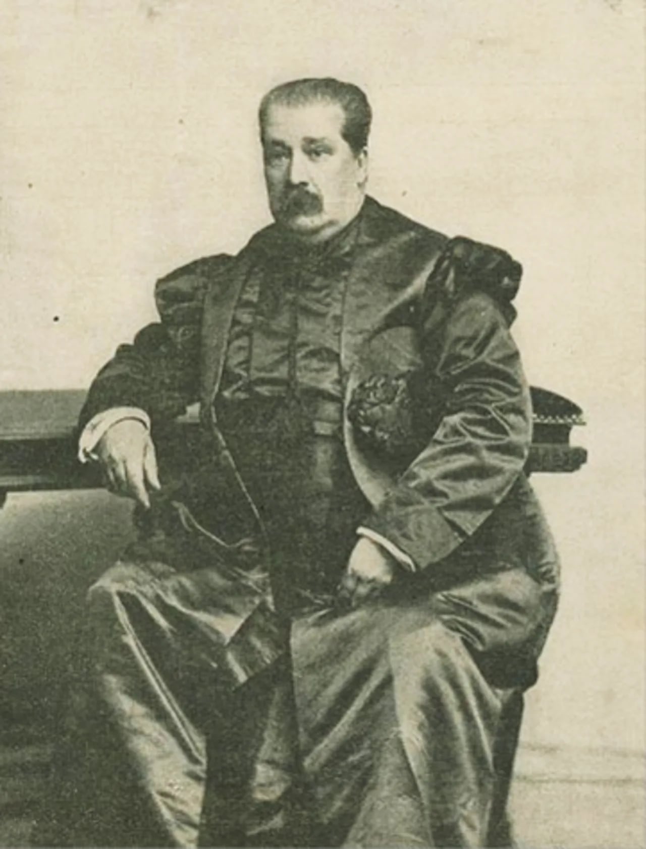 Porträt von Francisco de Castro Matoso Corte-Real (1832–1905) – Gedenkseite