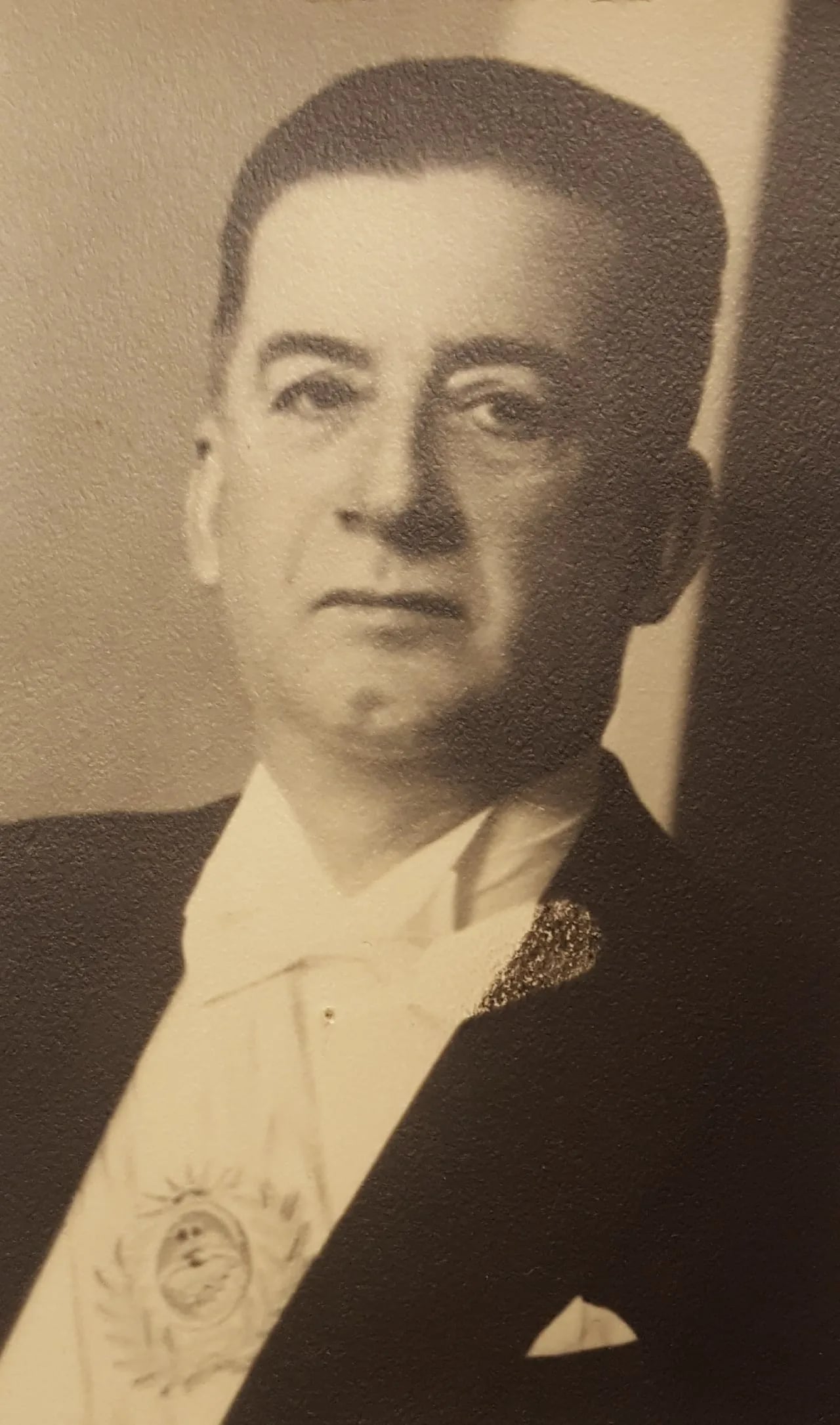 Porträt von Blas Benjamín de la Vega (1888–1972) – Gedenkseite