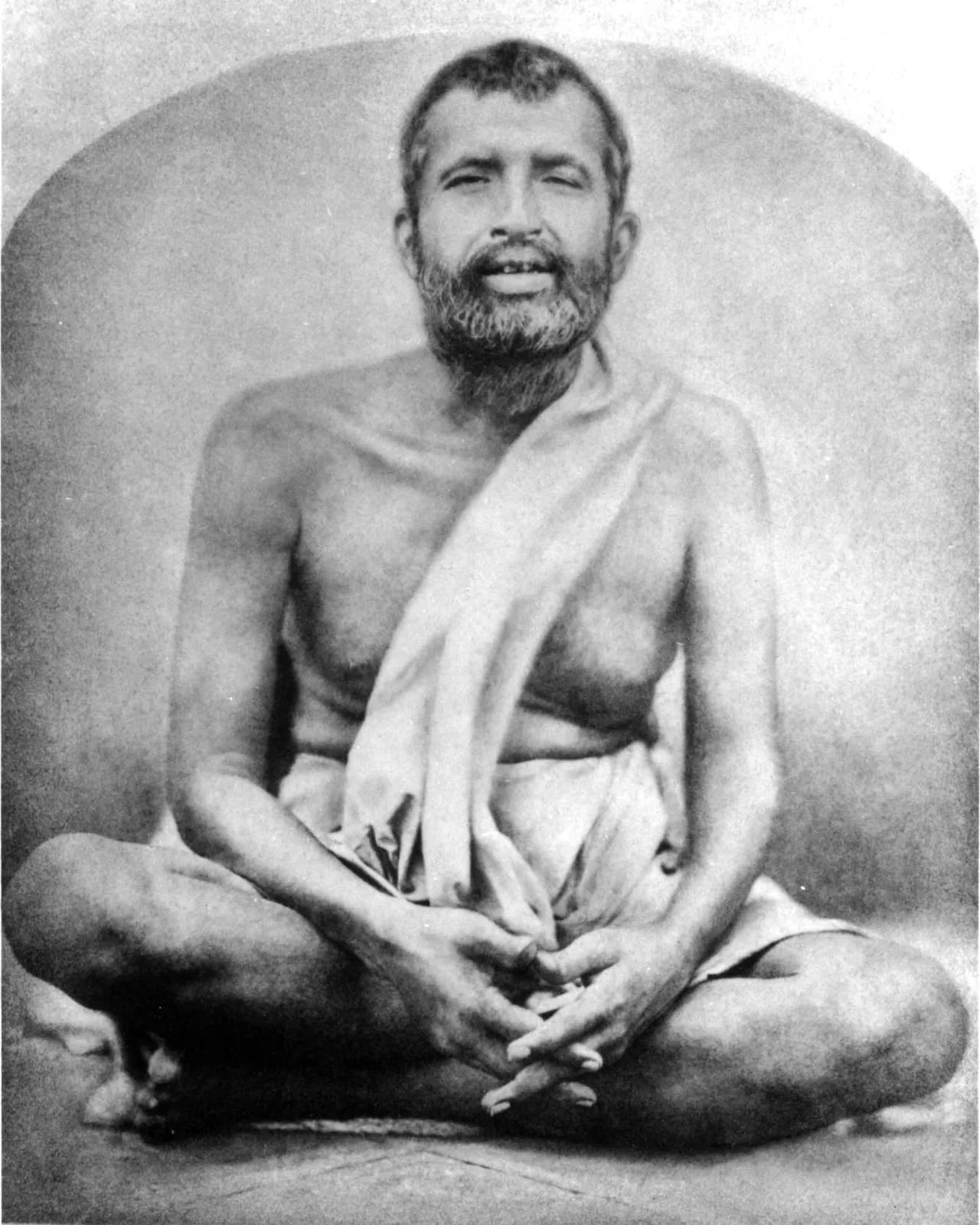Porträt von Ramakrishna (1836–1886) – Gedenkseite