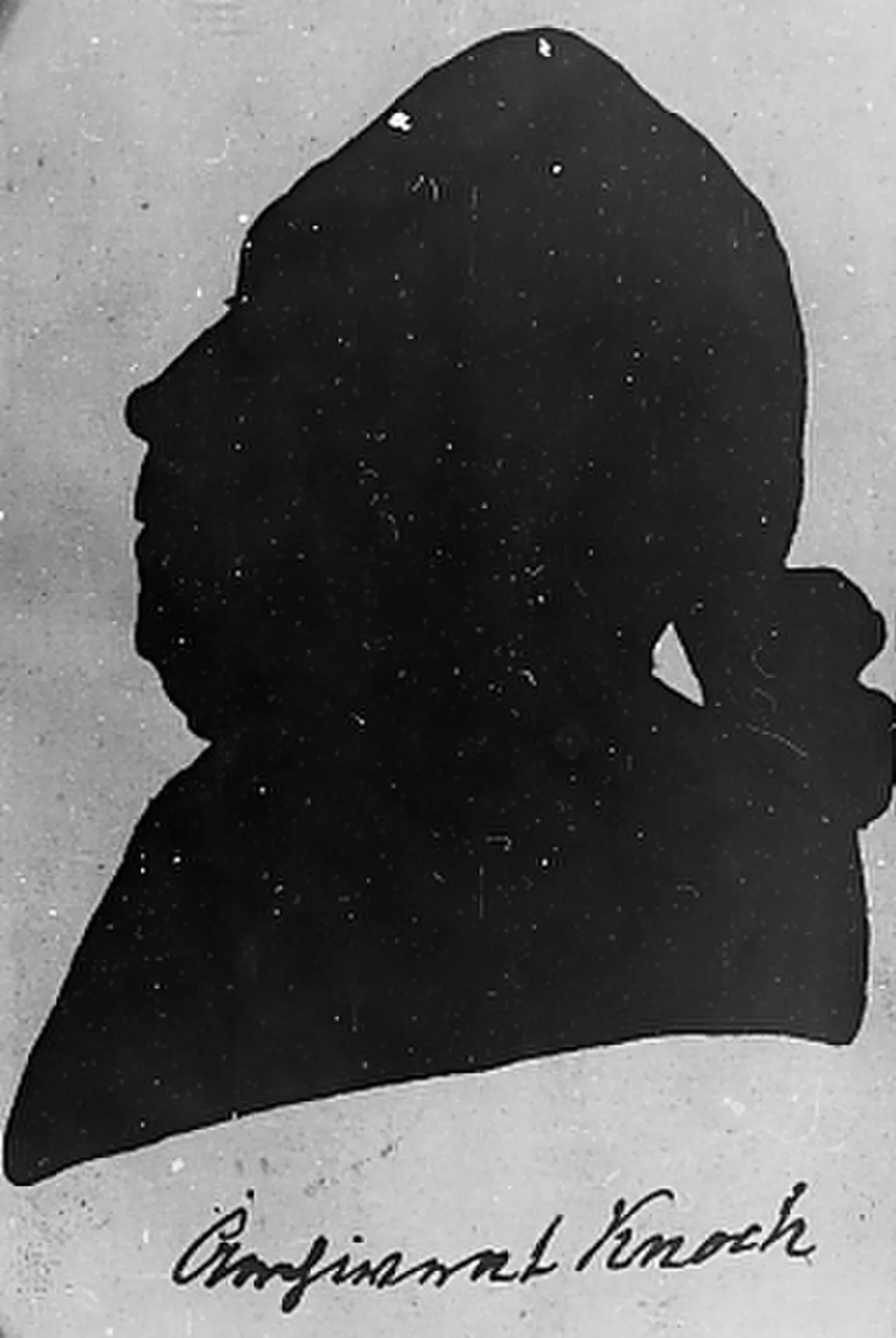 Porträt von Johann Ludwig Knoch (1712–1808) – Gedenkseite