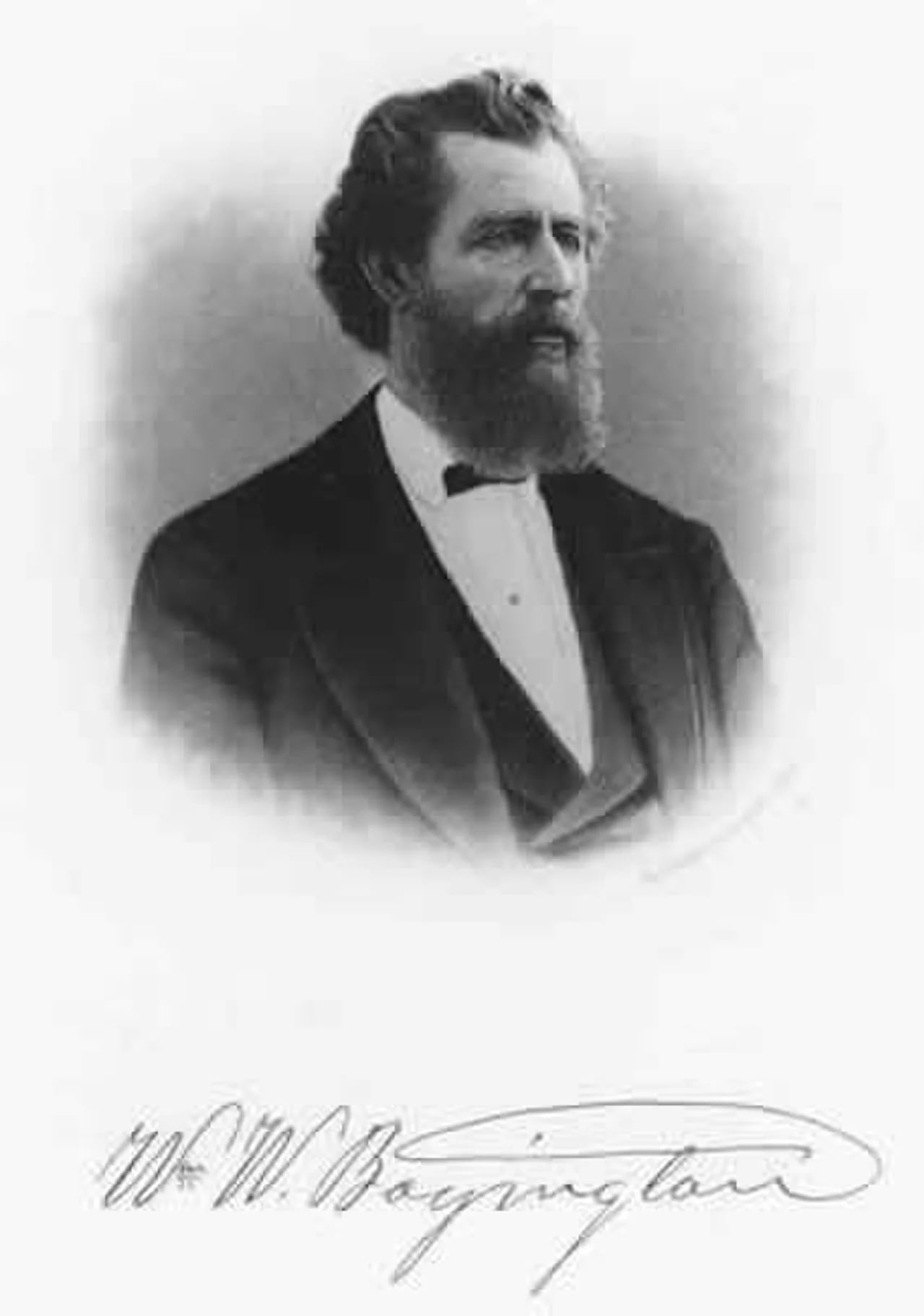 Porträt von William W. Boyington (1818–1898) – Gedenkseite