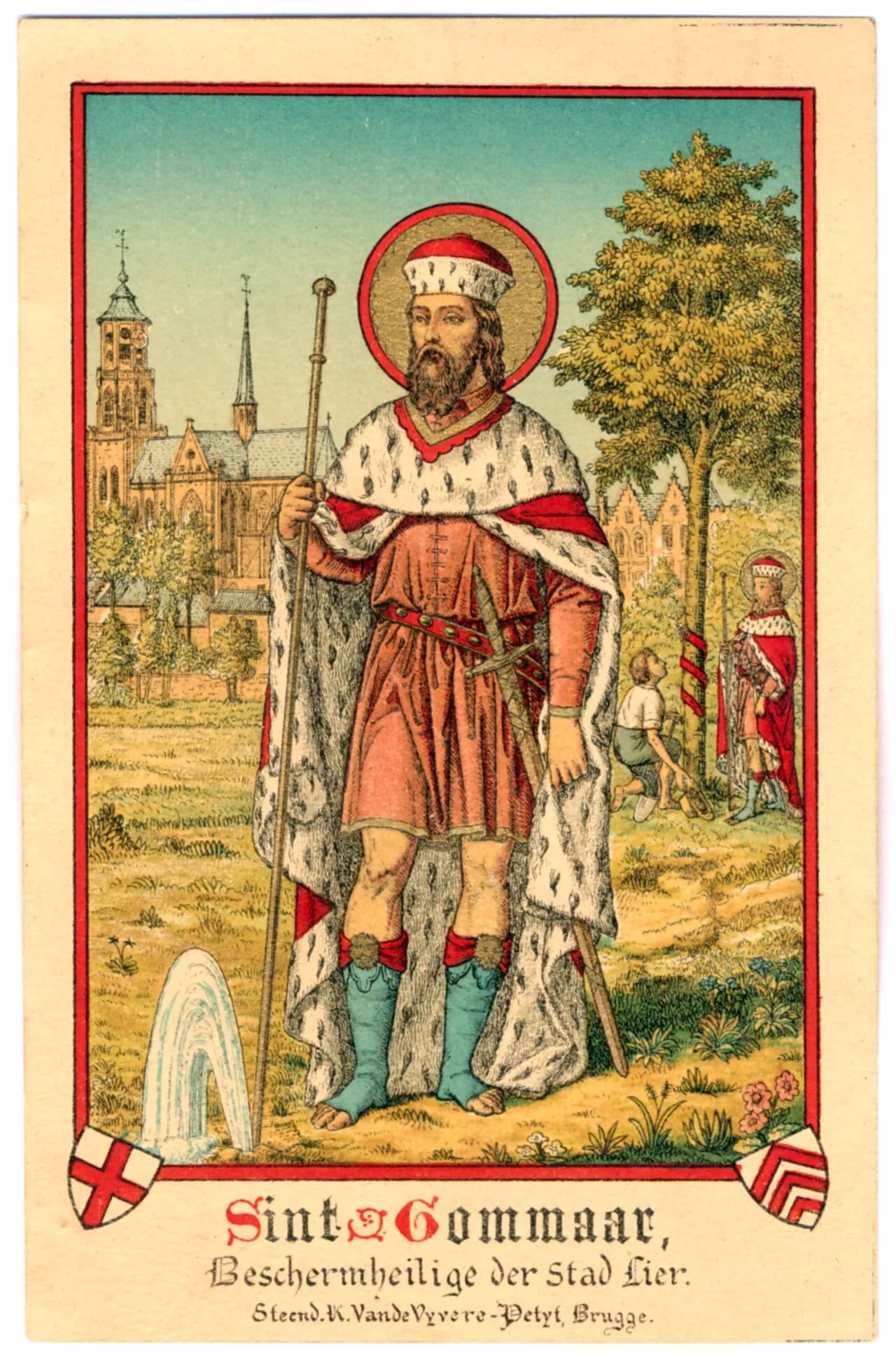 Portrait of Gummarus (717–774) – memorial page