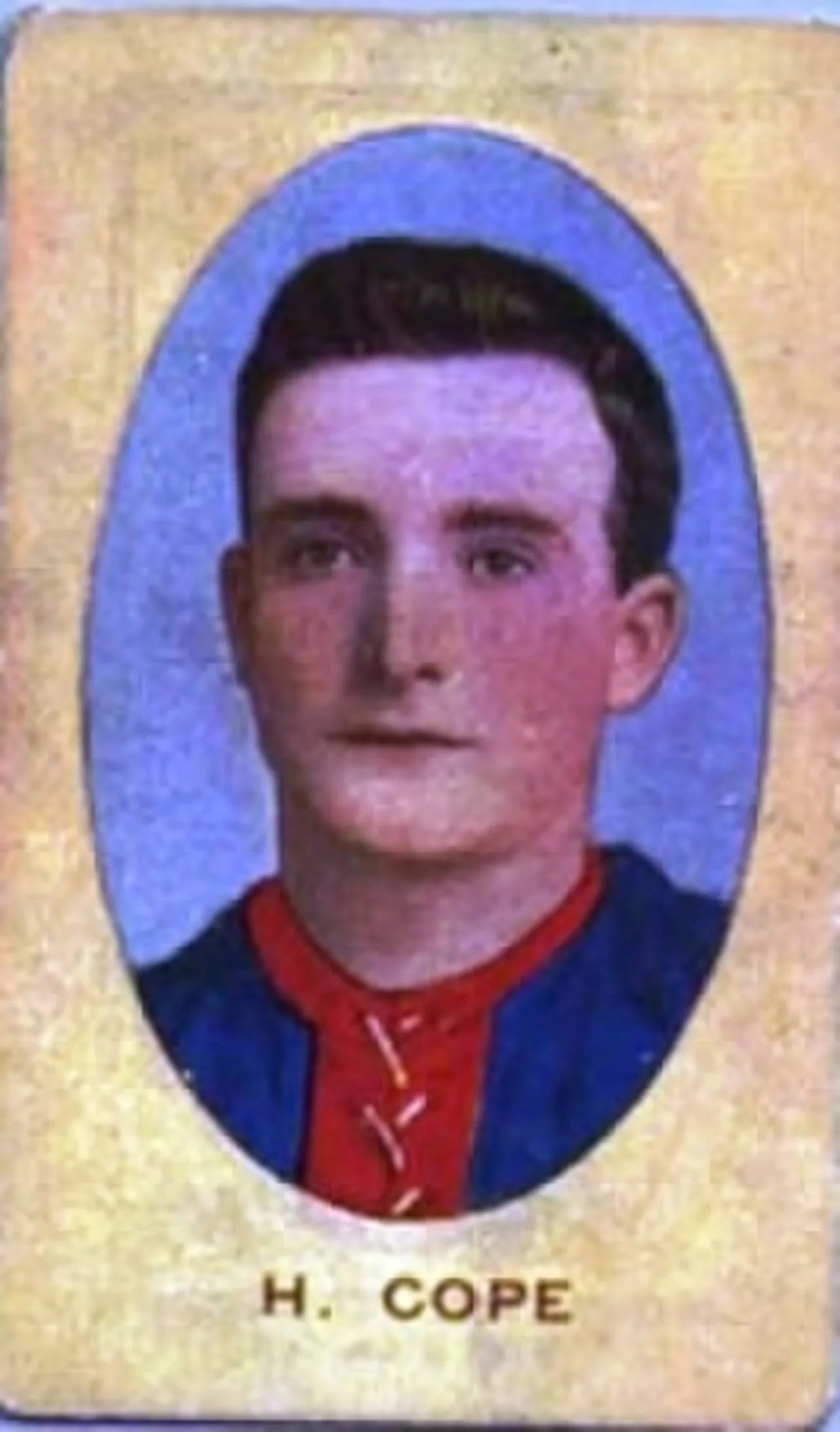 Porträt von Harry Cope (1881–1947) – Gedenkseite