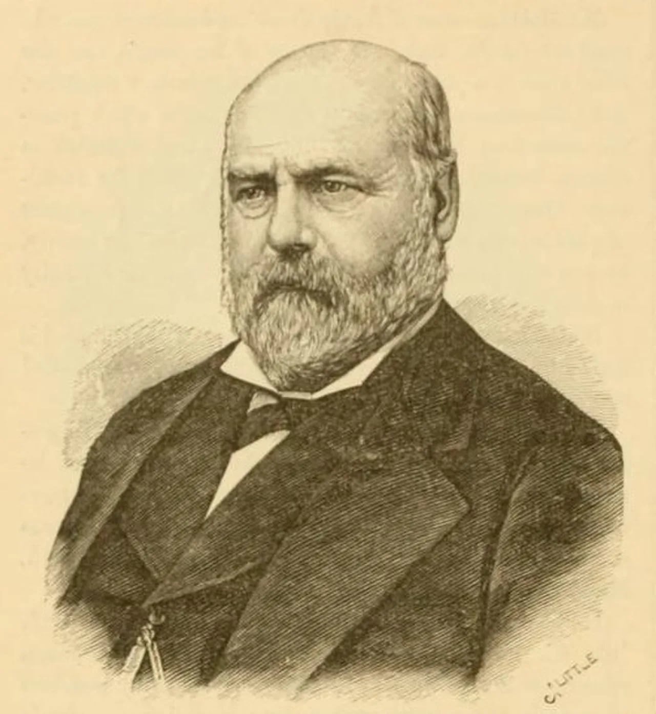 Porträt von Azariah Wart (1822–1900) – Gedenkseite
