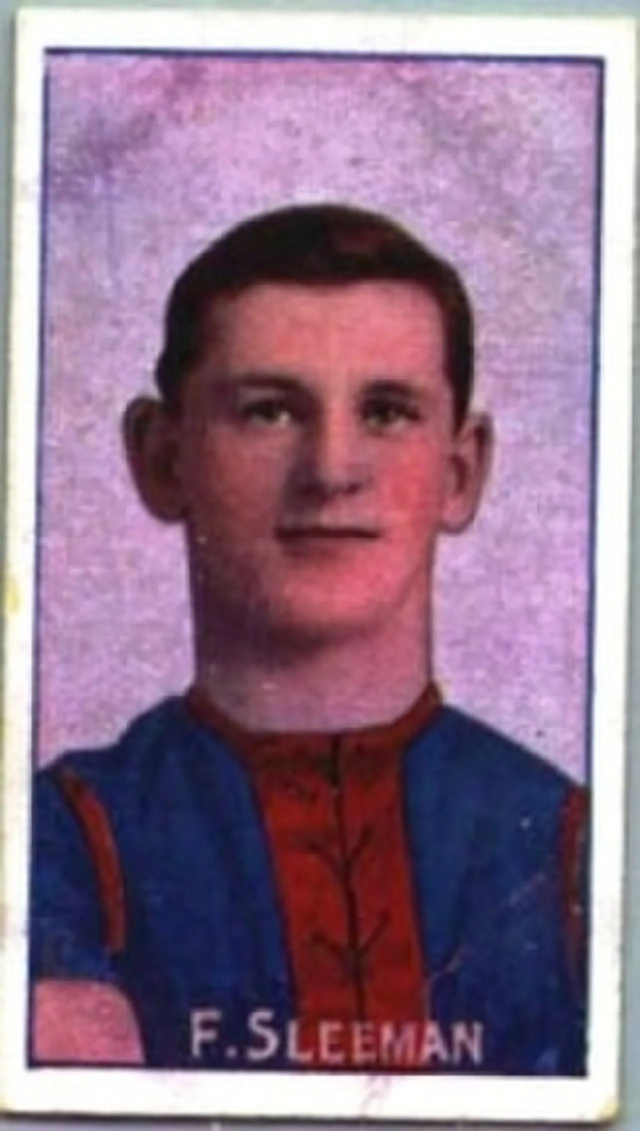 Porträt von Fred Sleeman (1885–1953) – Gedenkseite