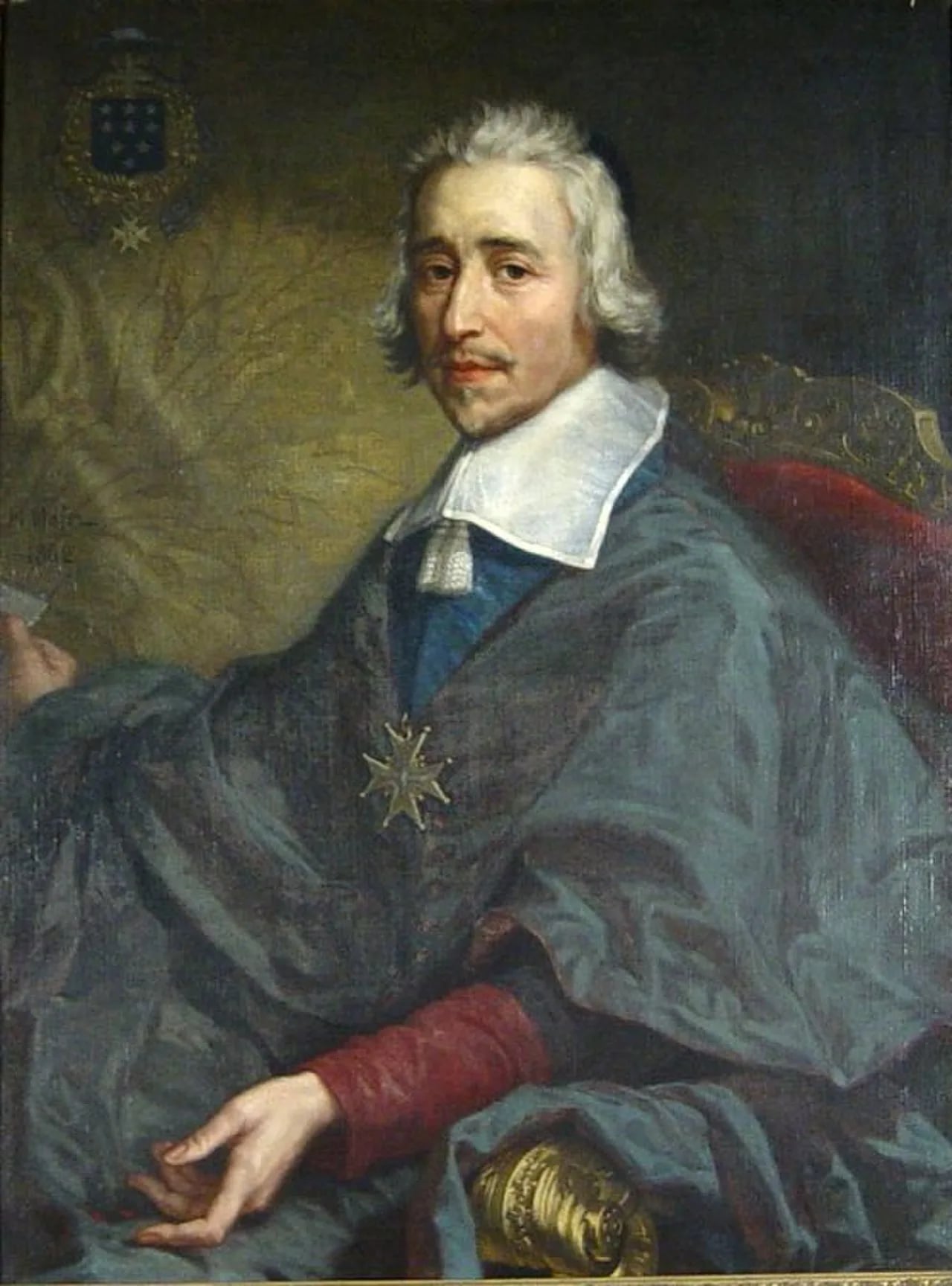 Porträt von Hardouin de Péréfixe de Beaumont (1606–1671) – Gedenkseite