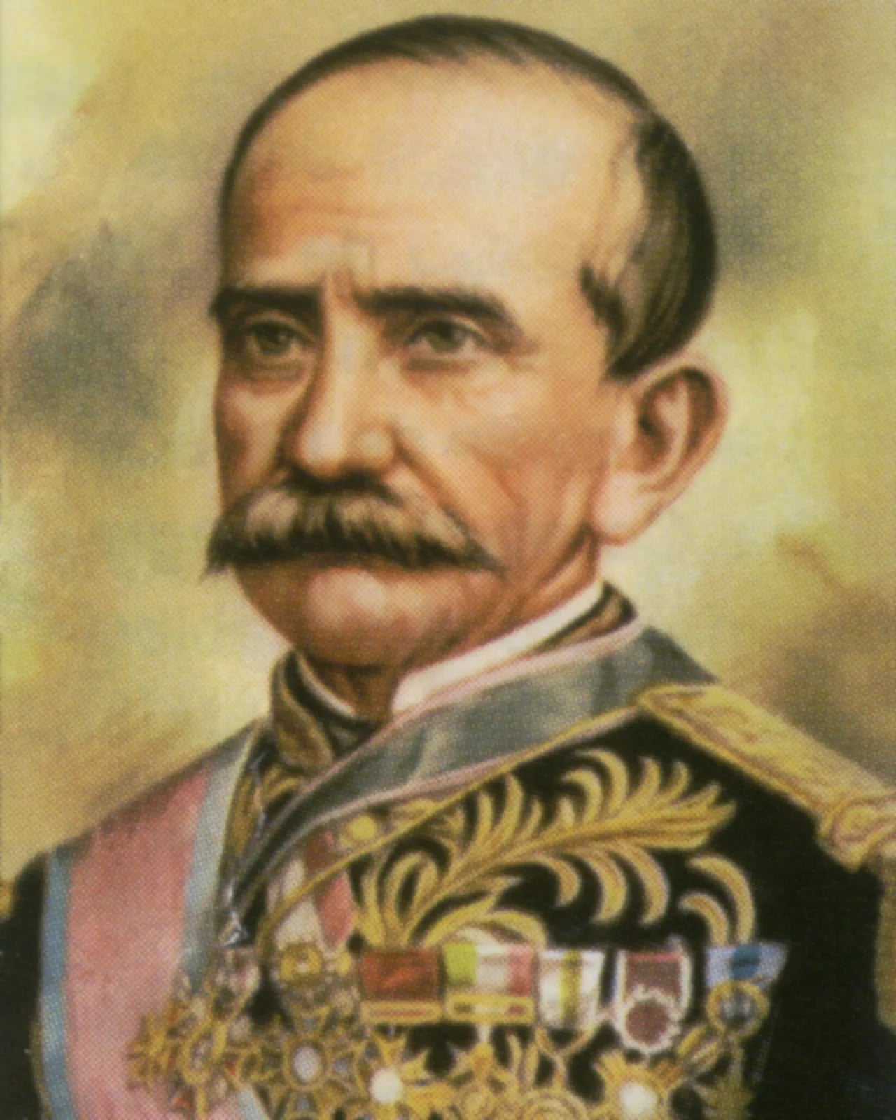 Porträt von José Mariano Salas (1797–1867) – Gedenkseite