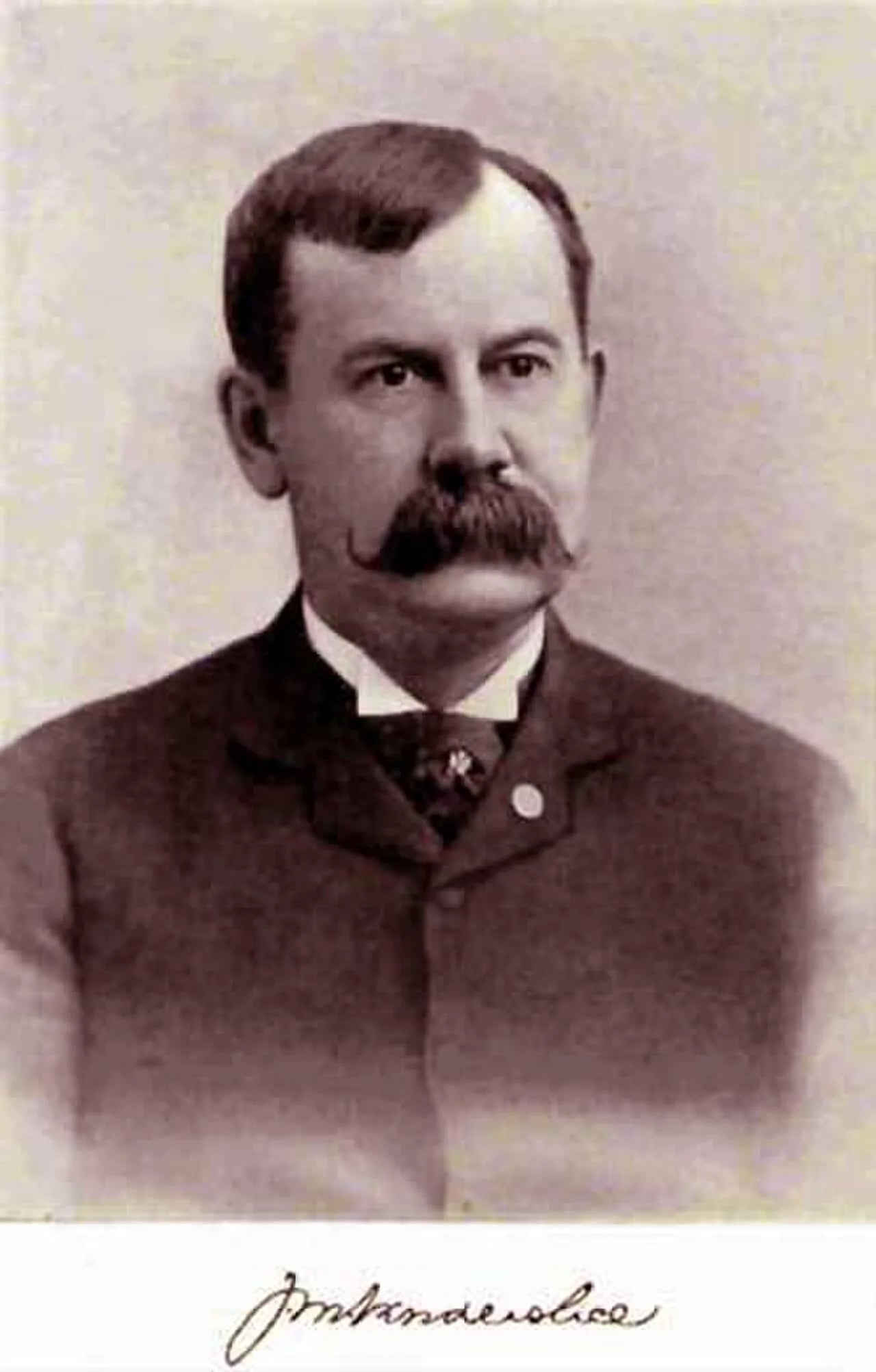 Porträt von John Mitchell Vanderslice (1846–1915) – Gedenkseite