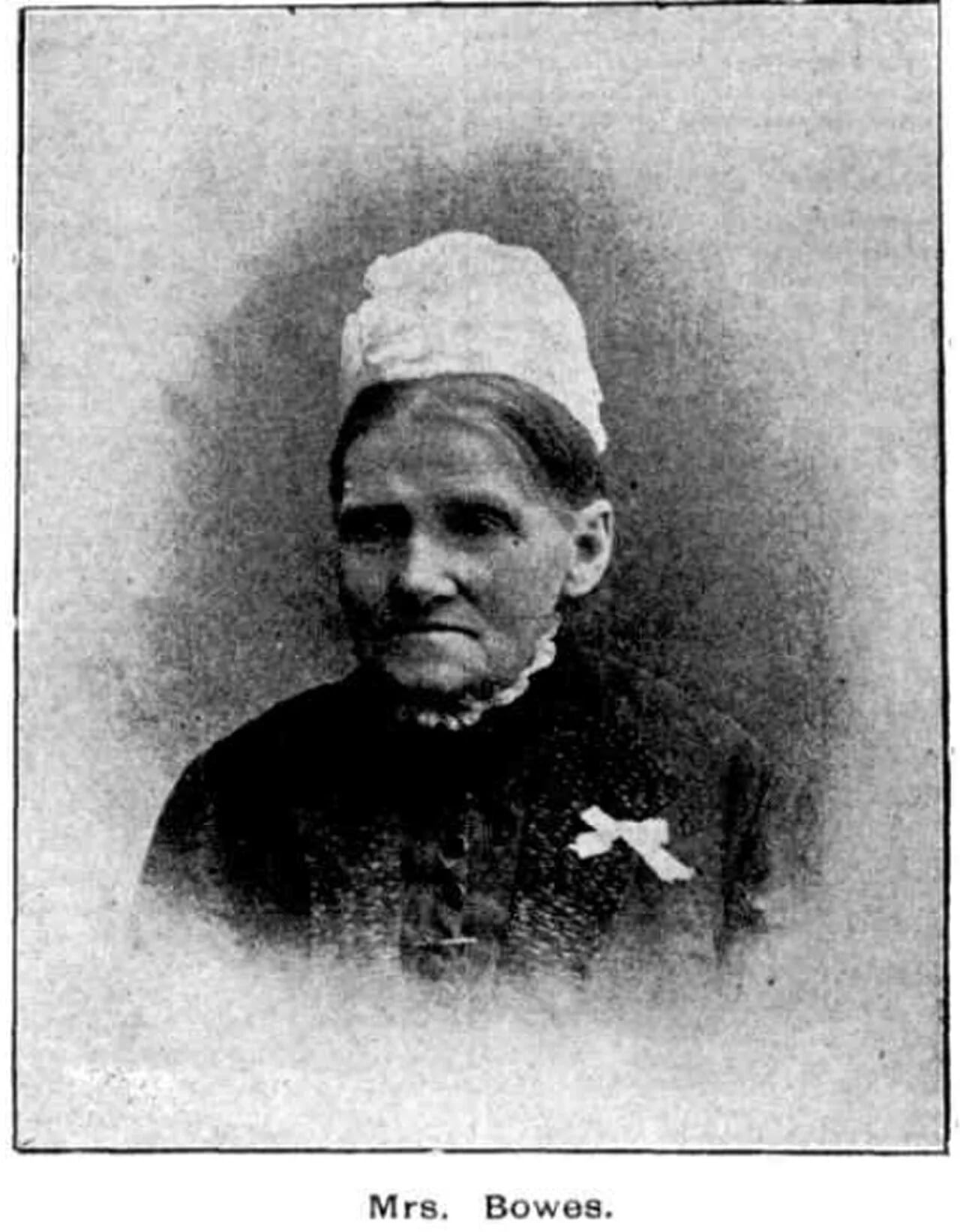 Porträt von Euphemia Bridges Bowes (1816–1900) – Gedenkseite