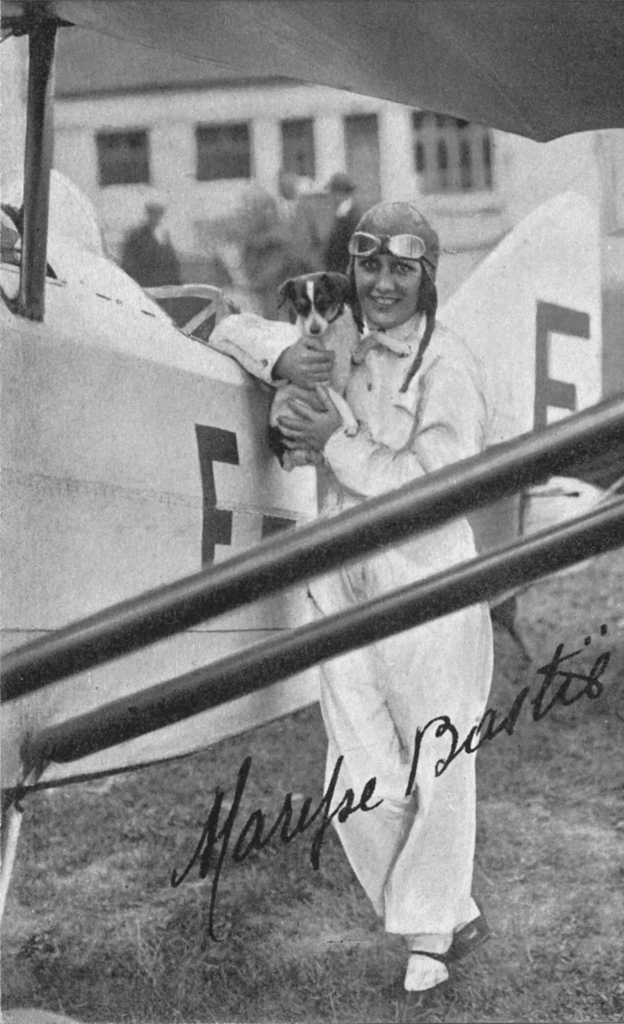 Porträt von Maryse Bastié (1898–1952) – Gedenkseite