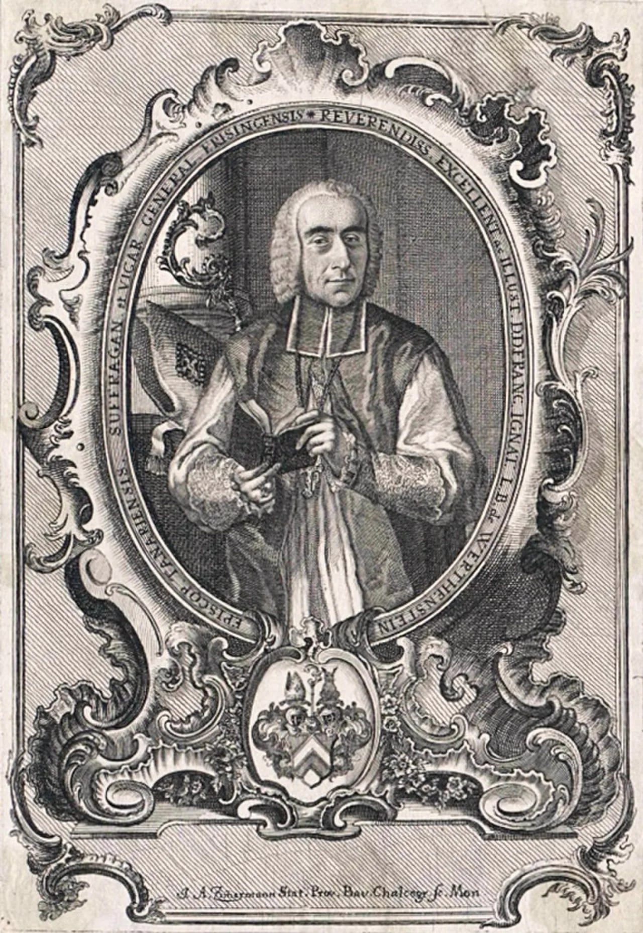 Porträt von Franz Ignaz Albert von Werdenstein (1697–1766) – Gedenkseite