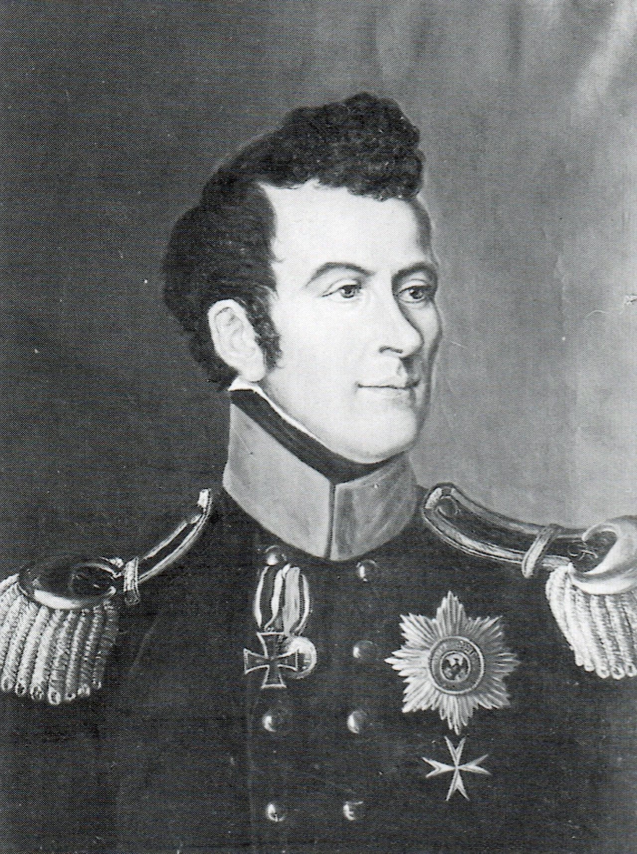 Porträt von Friedrich Wilhelm Karl Franz von Anhalt (1769–1837) – Gedenkseite