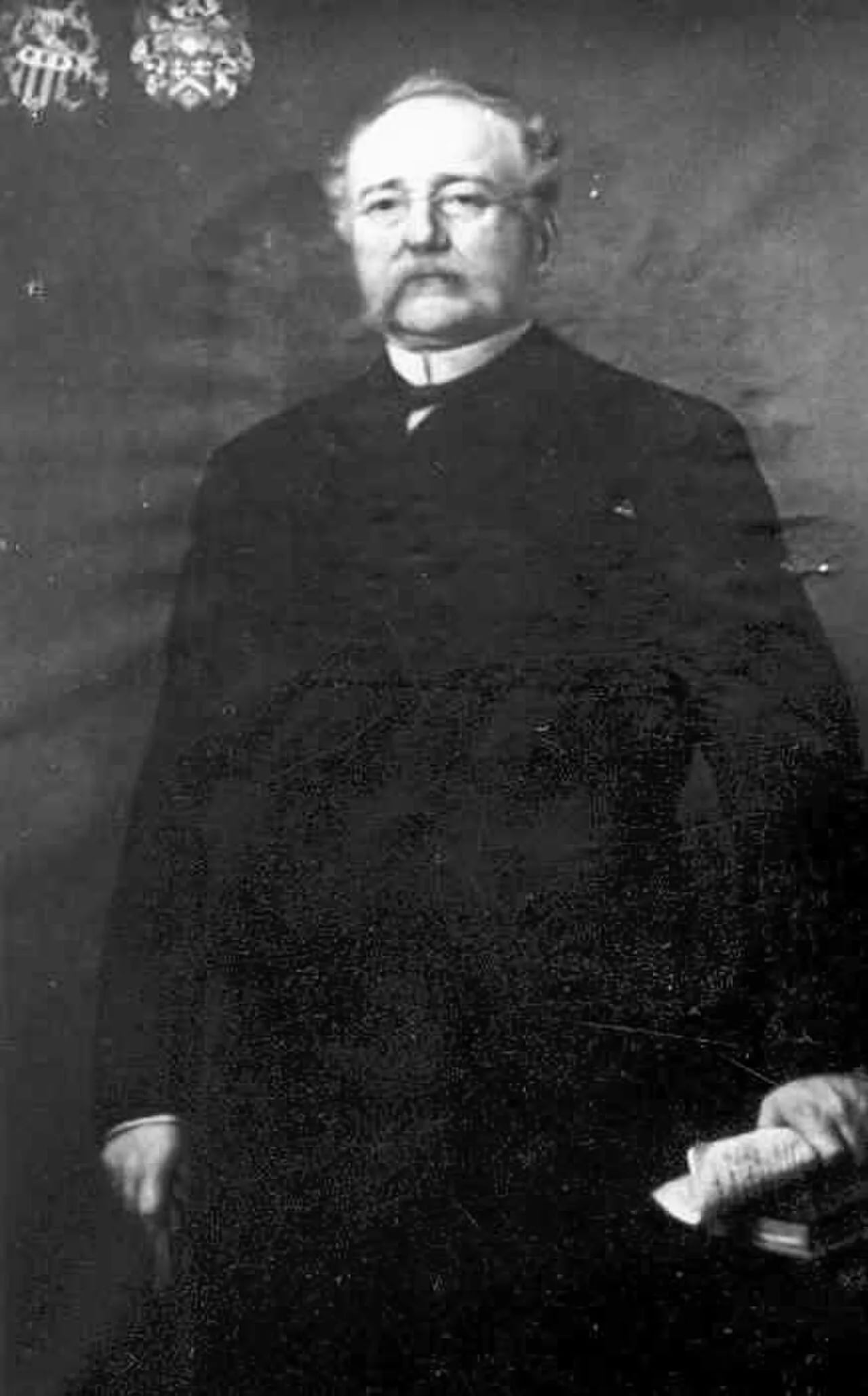 Porträt von Hubert Joachim Brouwers (1833–1892) – Gedenkseite