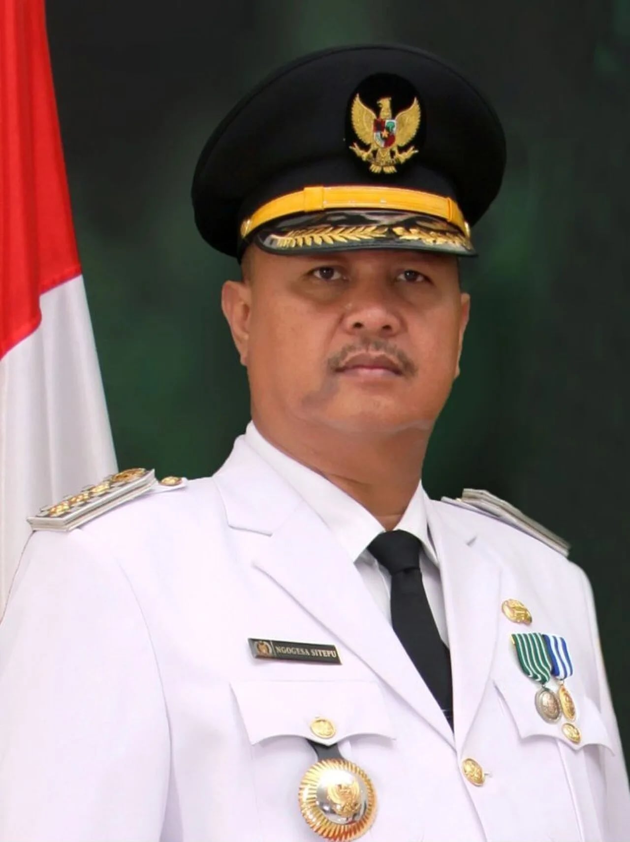 Porträt von Ngogesa Sitepu (1962–2025) – Gedenkseite