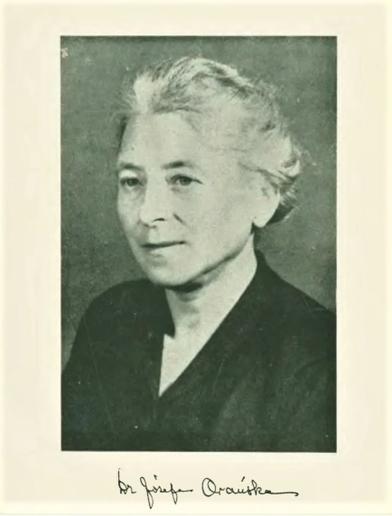 Portrait of Józefa Orańska (1896–1955) – memorial page