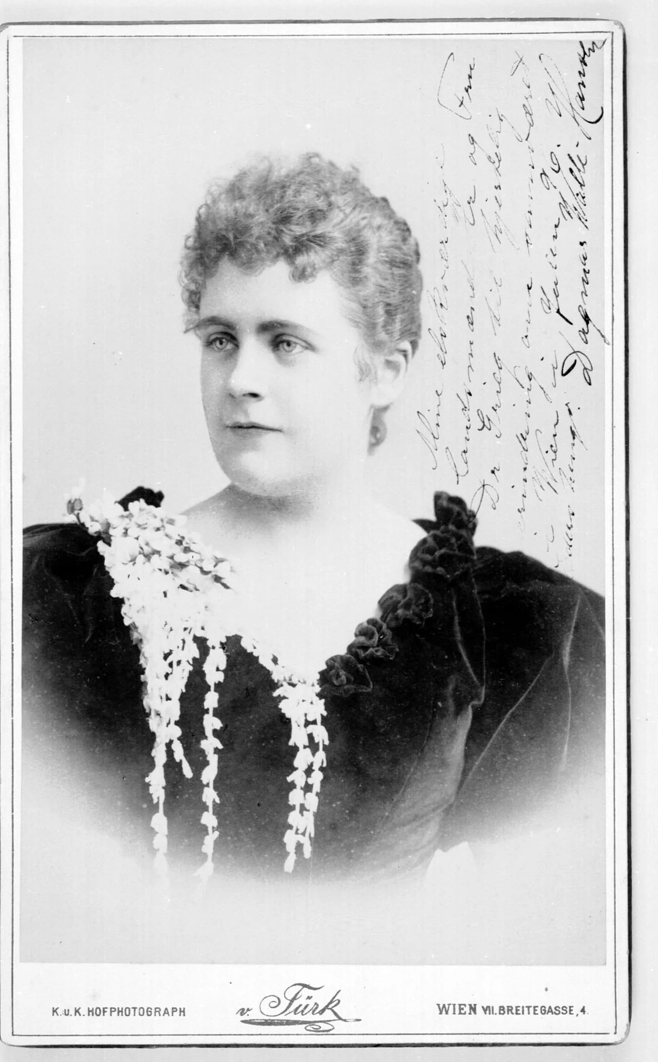 Portrait of Dagmar Walle-Hansen (1871–1954) – memorial page