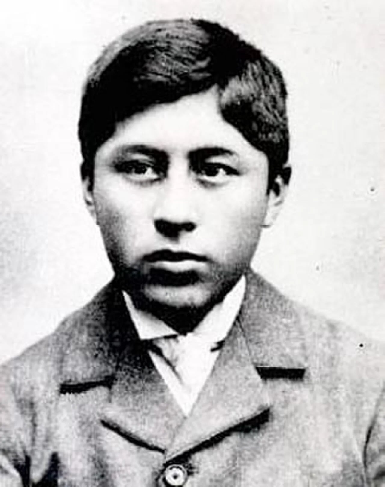 Porträt von Zefyrinus Namuncurà (1886–1905) – Gedenkseite