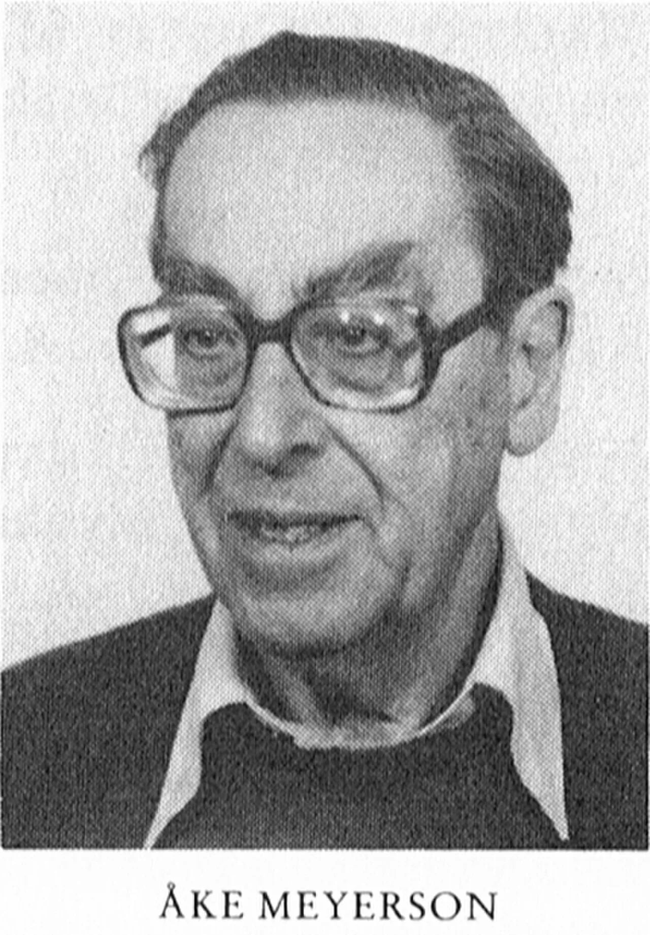 Porträt von Åke Meyerson (1910–1992) – Gedenkseite