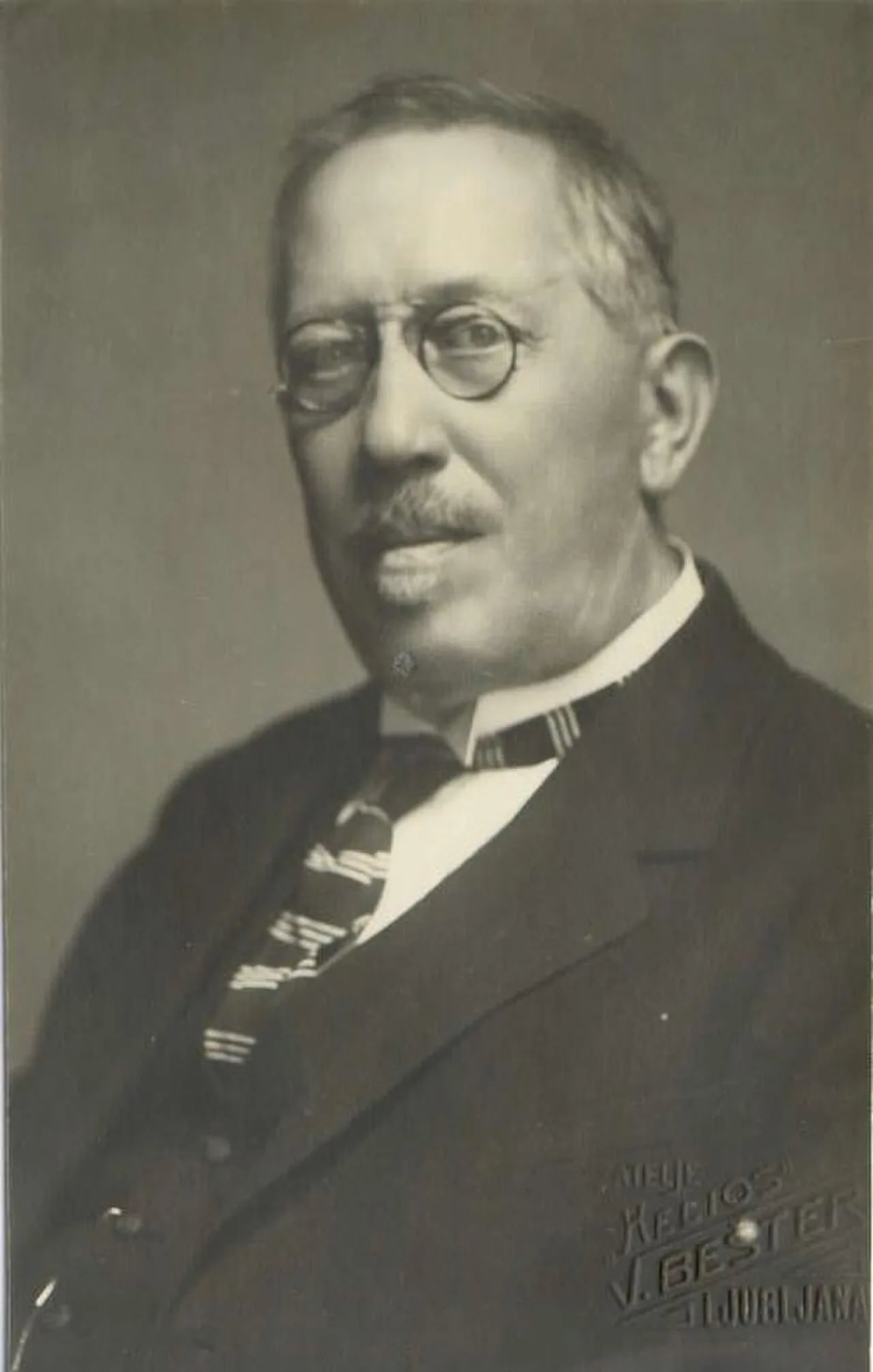 Portrait of Aleksander Hudovernik (1861–1931) – memorial page