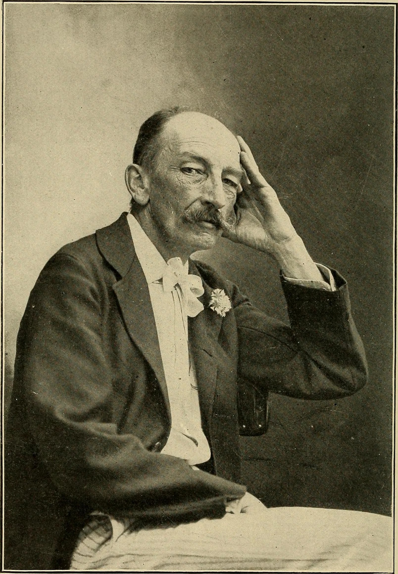 Porträt von Charles Green Bush (1842–1909) – Gedenkseite