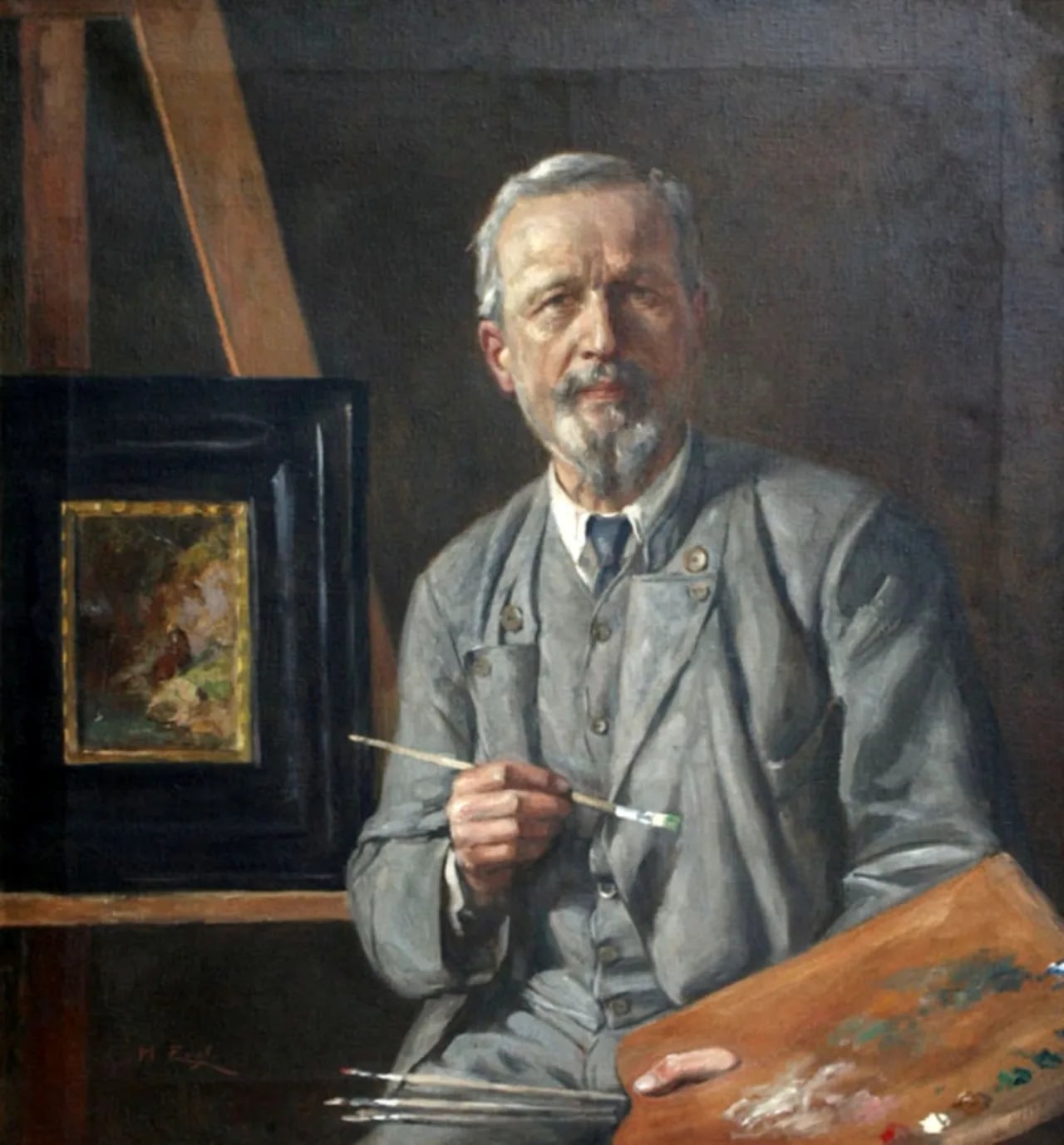 Portrait of Hugo Engl (1852–1926) – memorial page